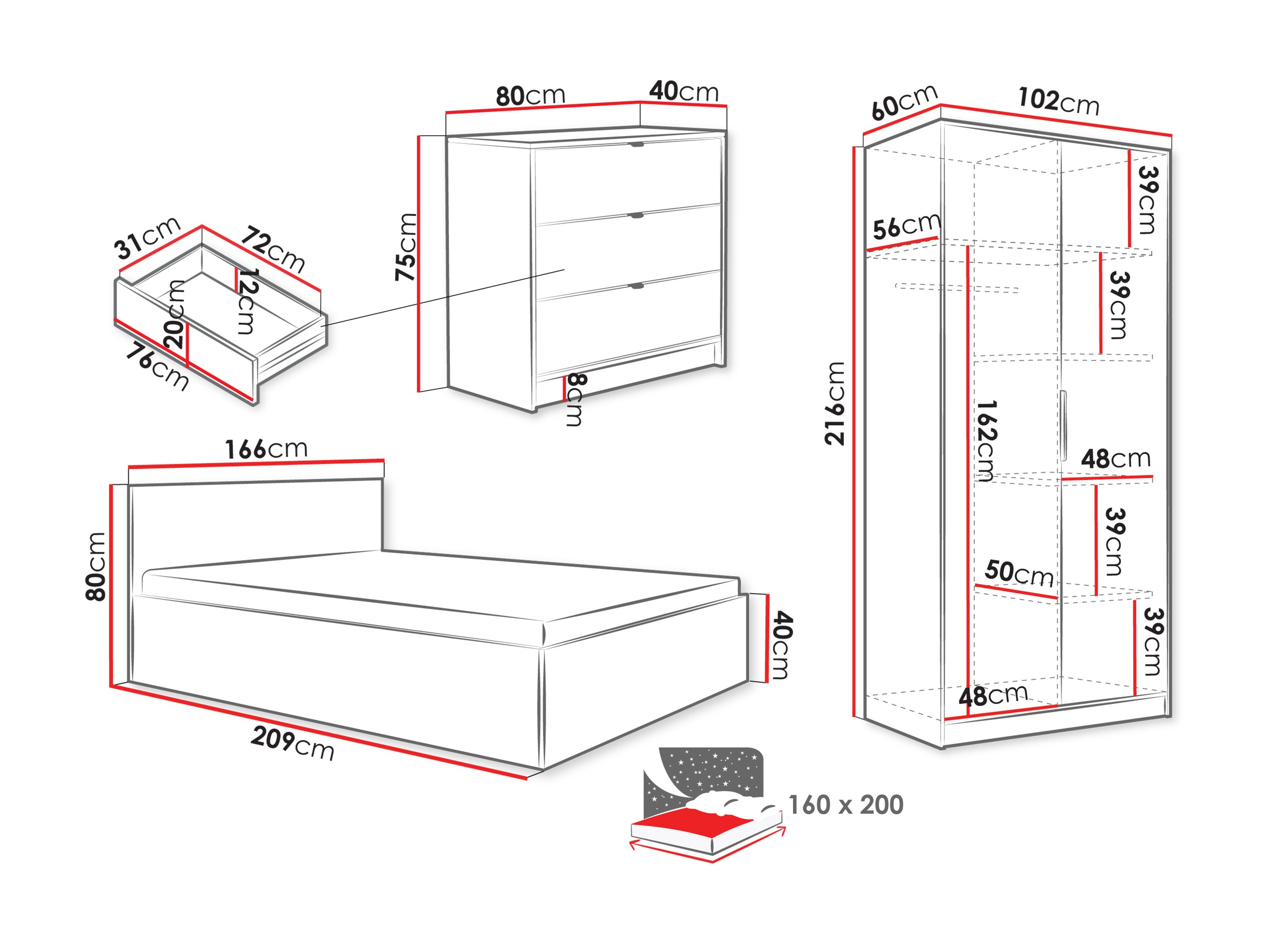 Cameretta Comfivo Papilio