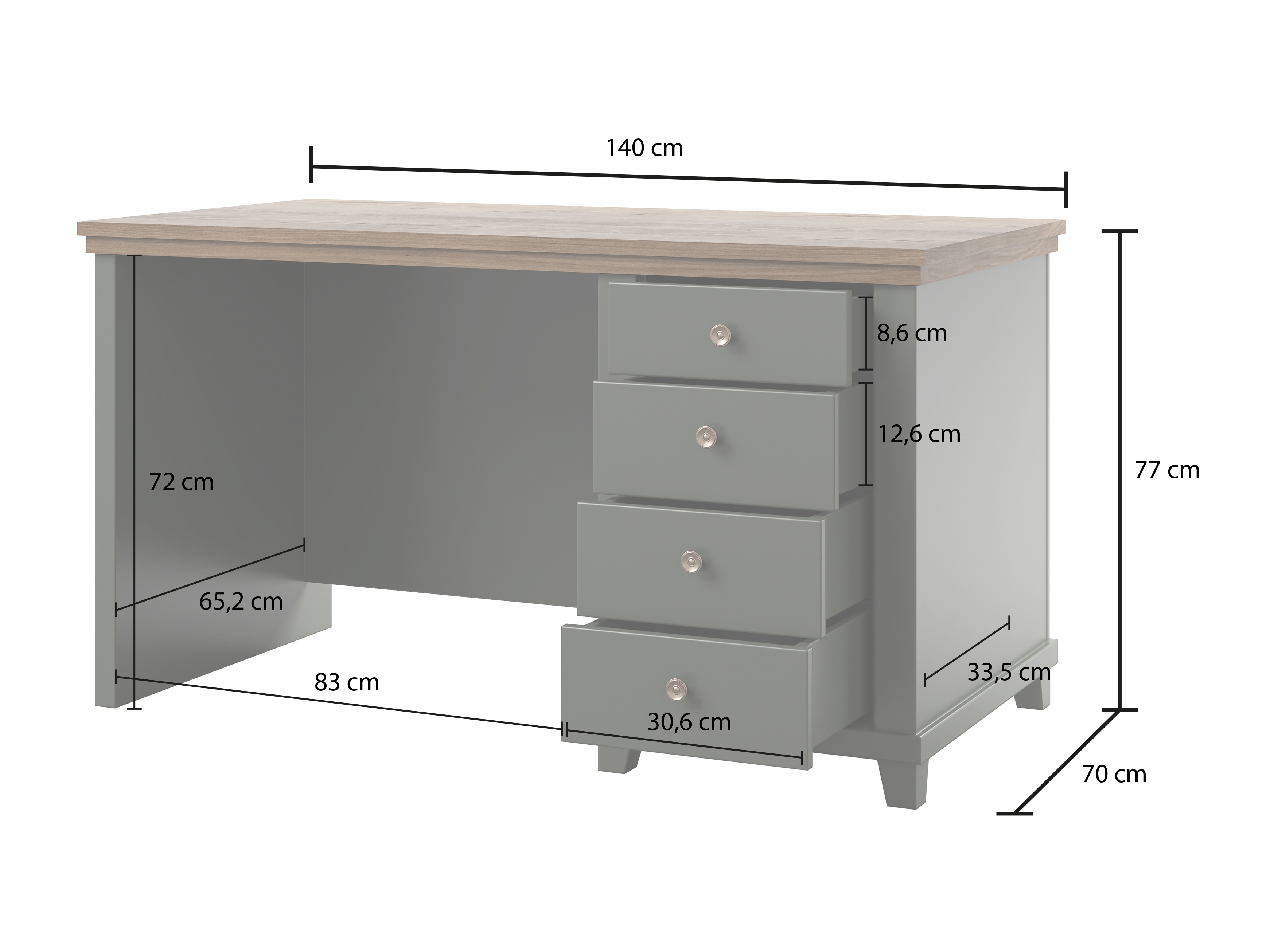 Scrivania da ufficio Tolnue 132