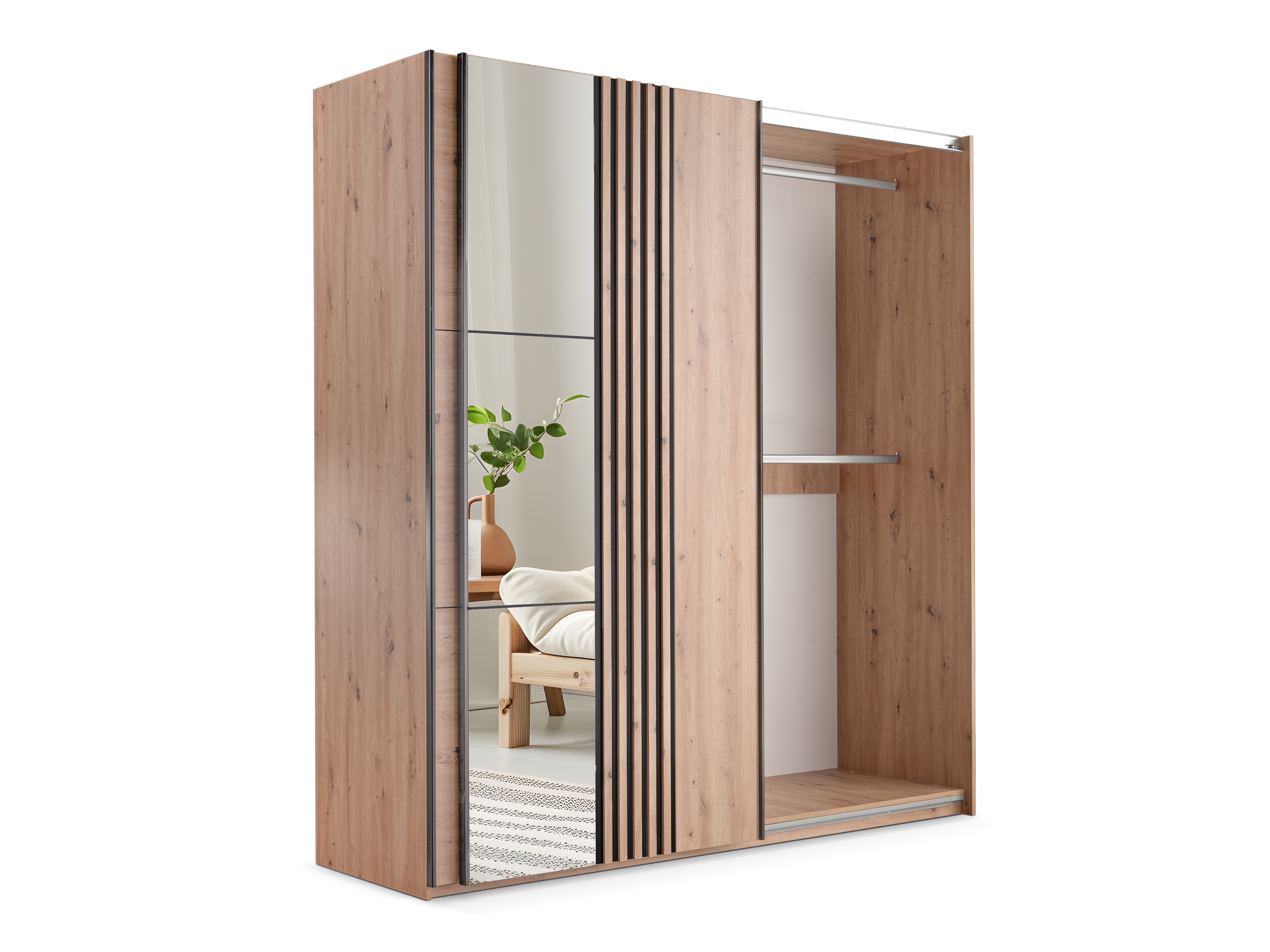 Armadio Honolulu 253 (Rovere Artisan)