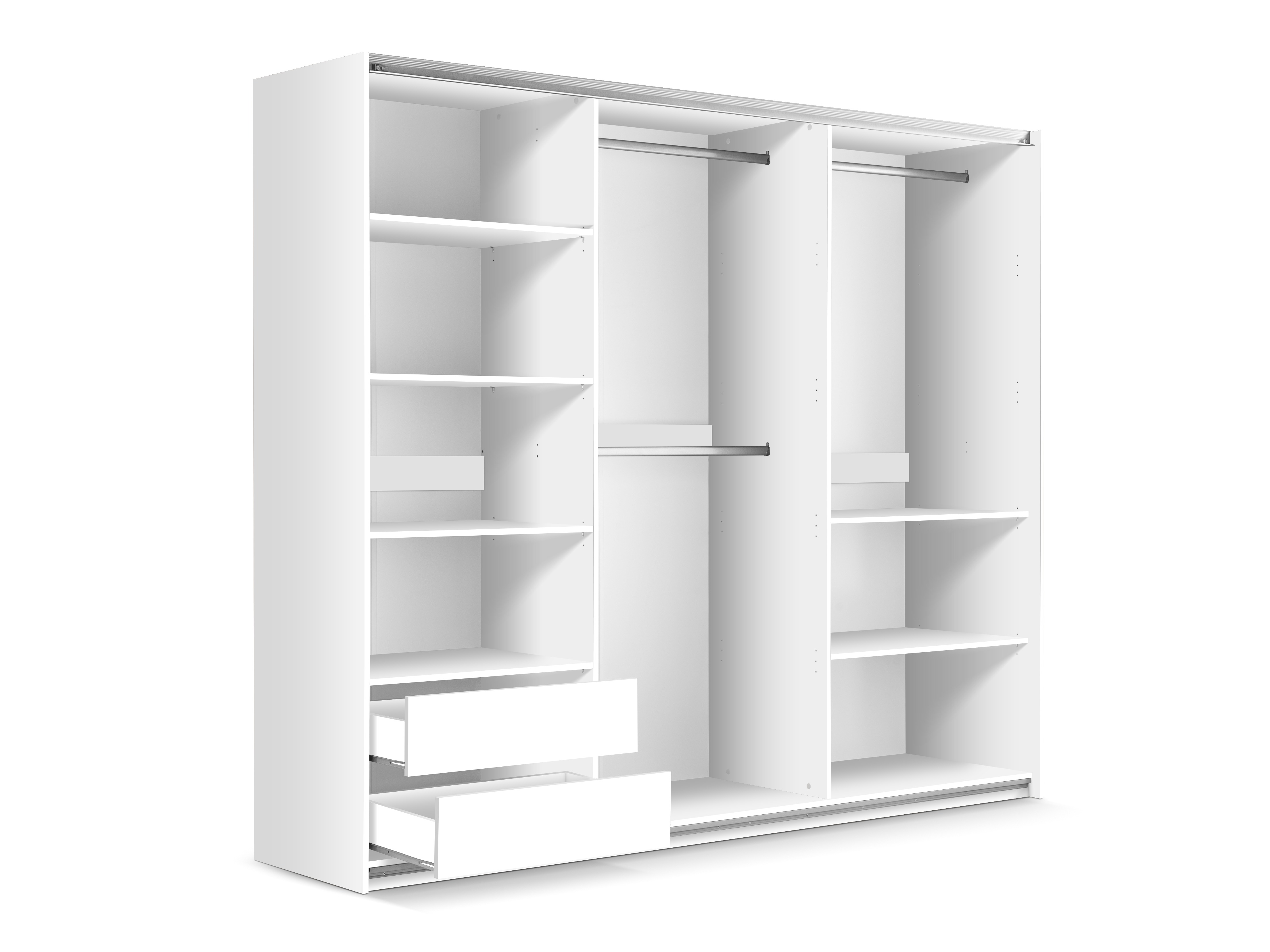 Armadio Honolulu 254 (Bianco + Quercia di Wotan)