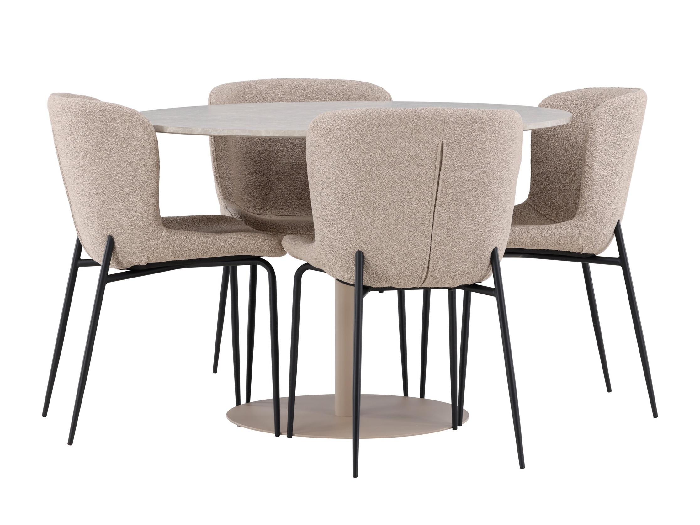 Set sala da pranzo Dallas 4863 (Beige)