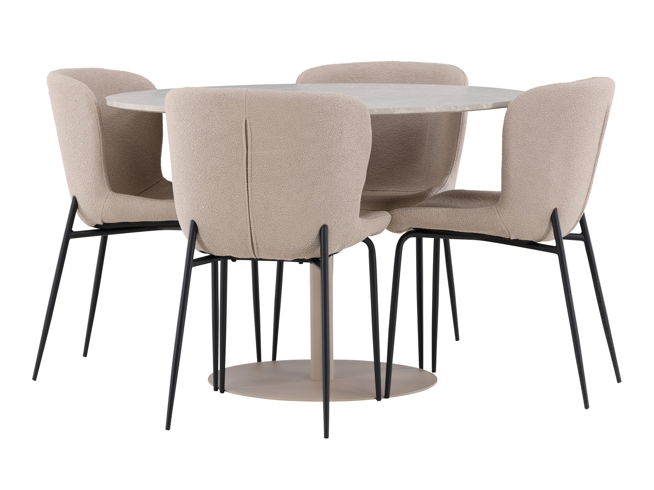 Set sala da pranzo Dallas 4863 (Beige)