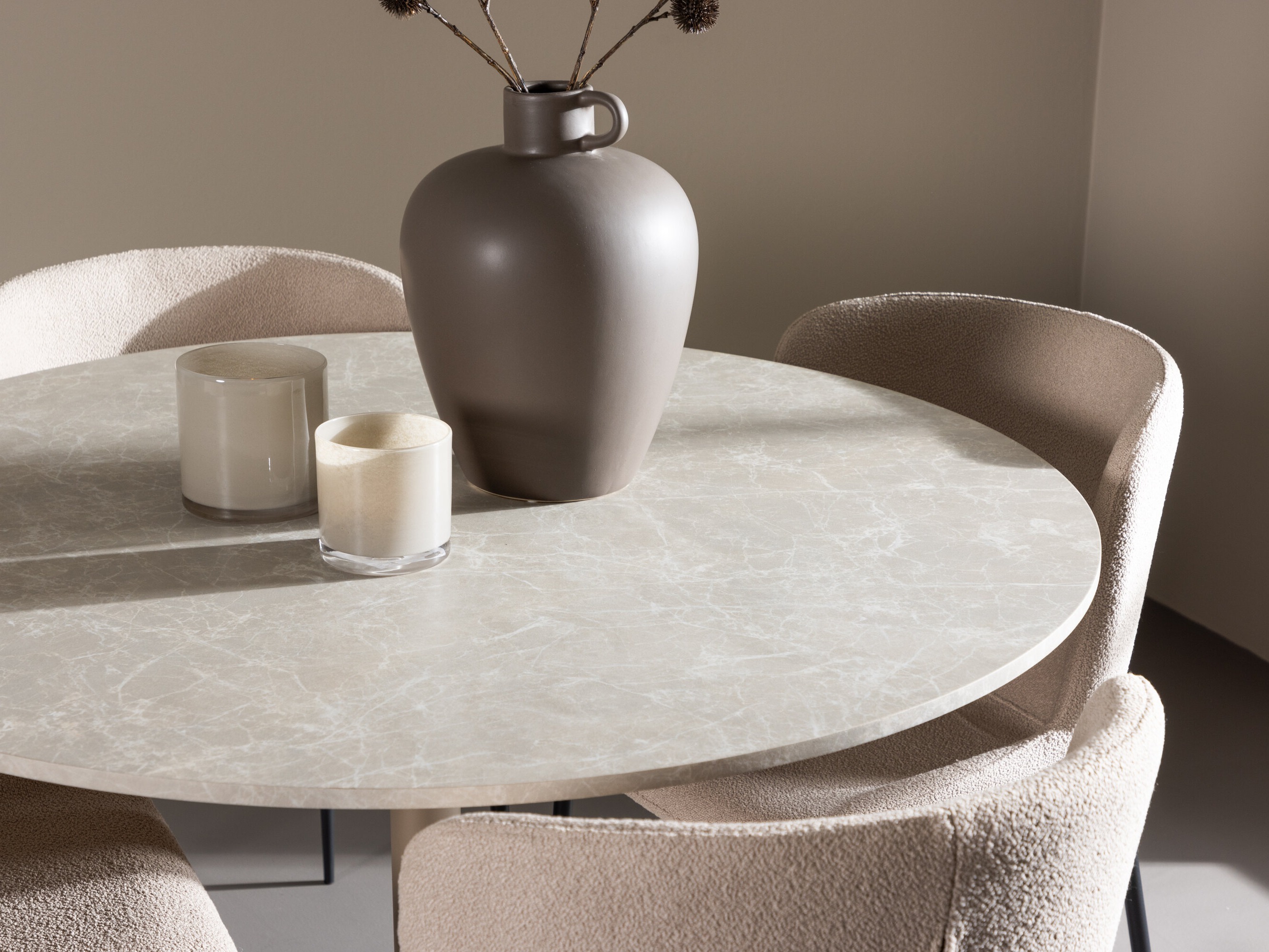 Set sala da pranzo Dallas 4863 (Beige)