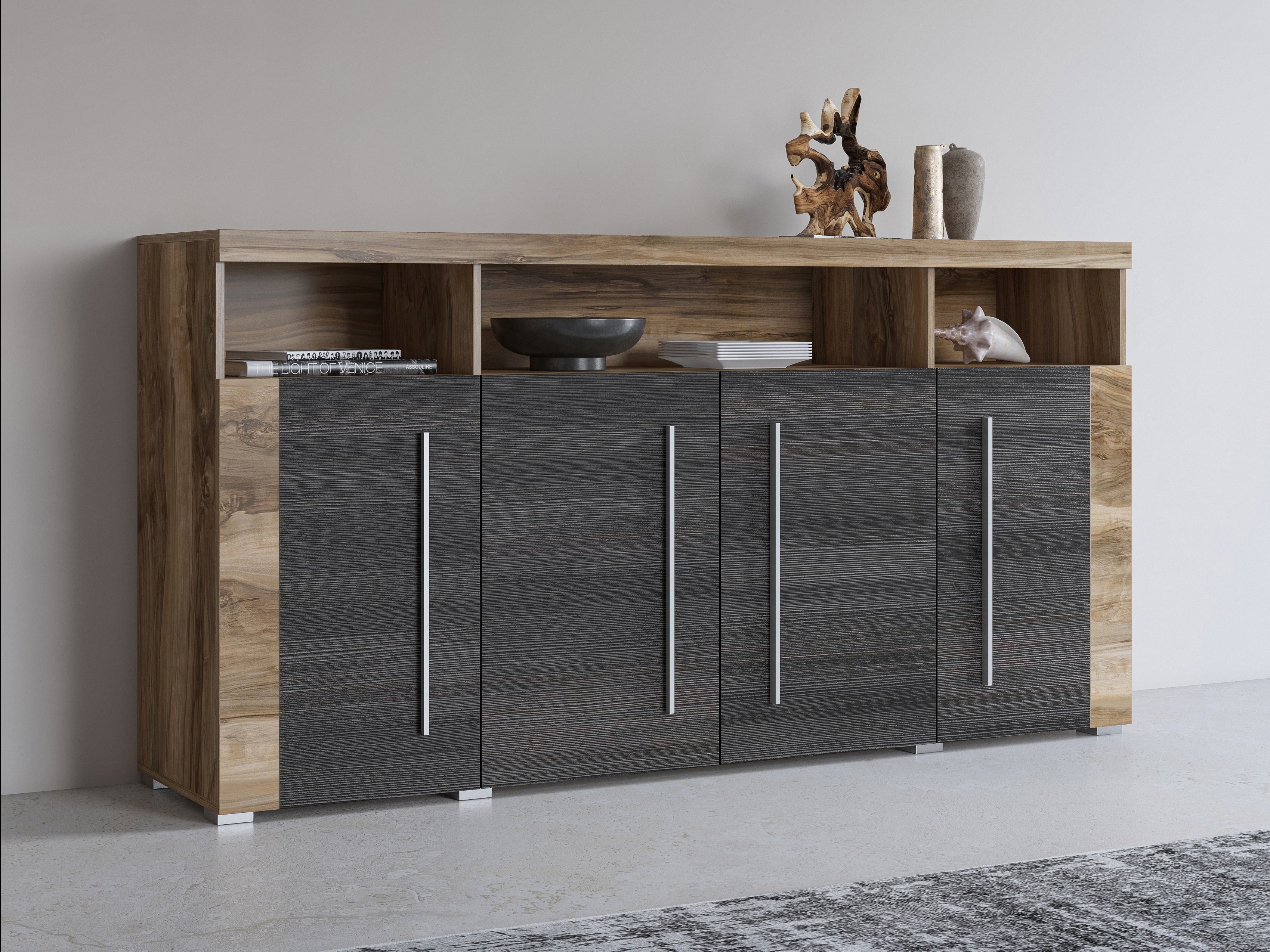 Madia Sorciro 107 (Noce + Rovere moro)
