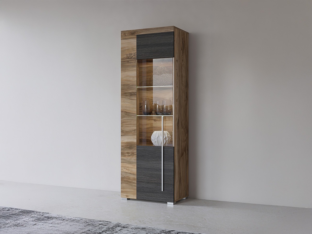 Scaffale Sorciro 104 (Noce + Rovere moro)