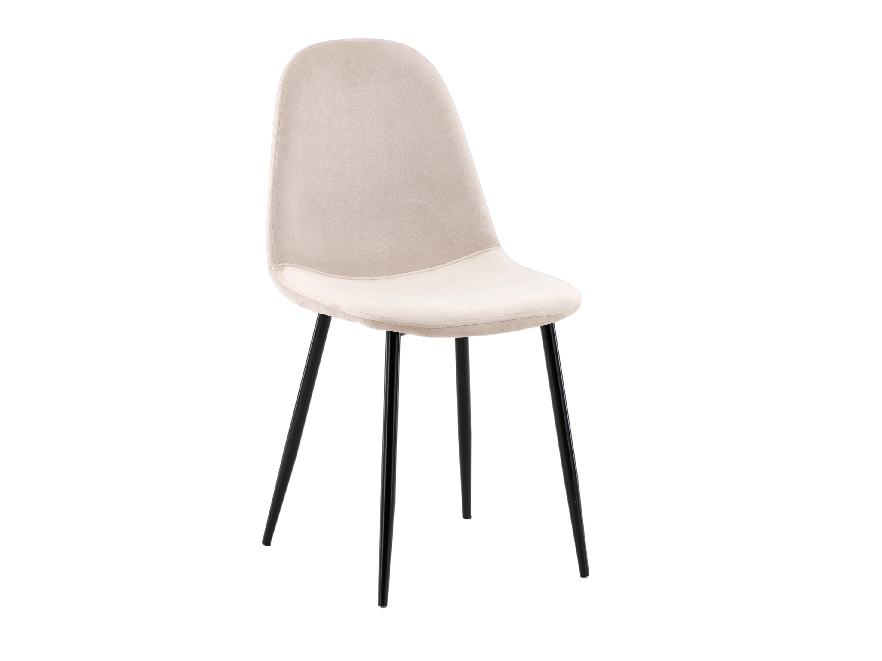 Set sala da pranzo Dallas 4867 (Nero + Beige)