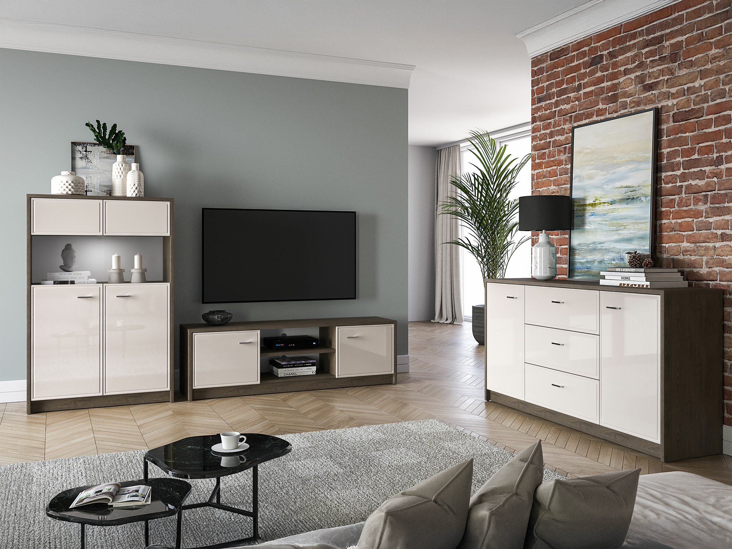 Parete attrezzata Avibale 107