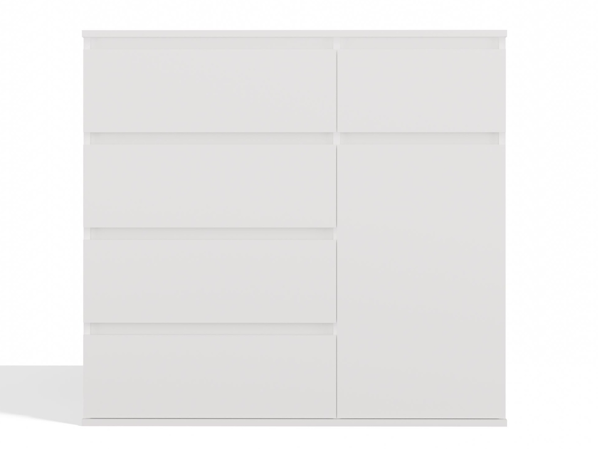 Cassettiera Elbvelu 136 (Bianco)