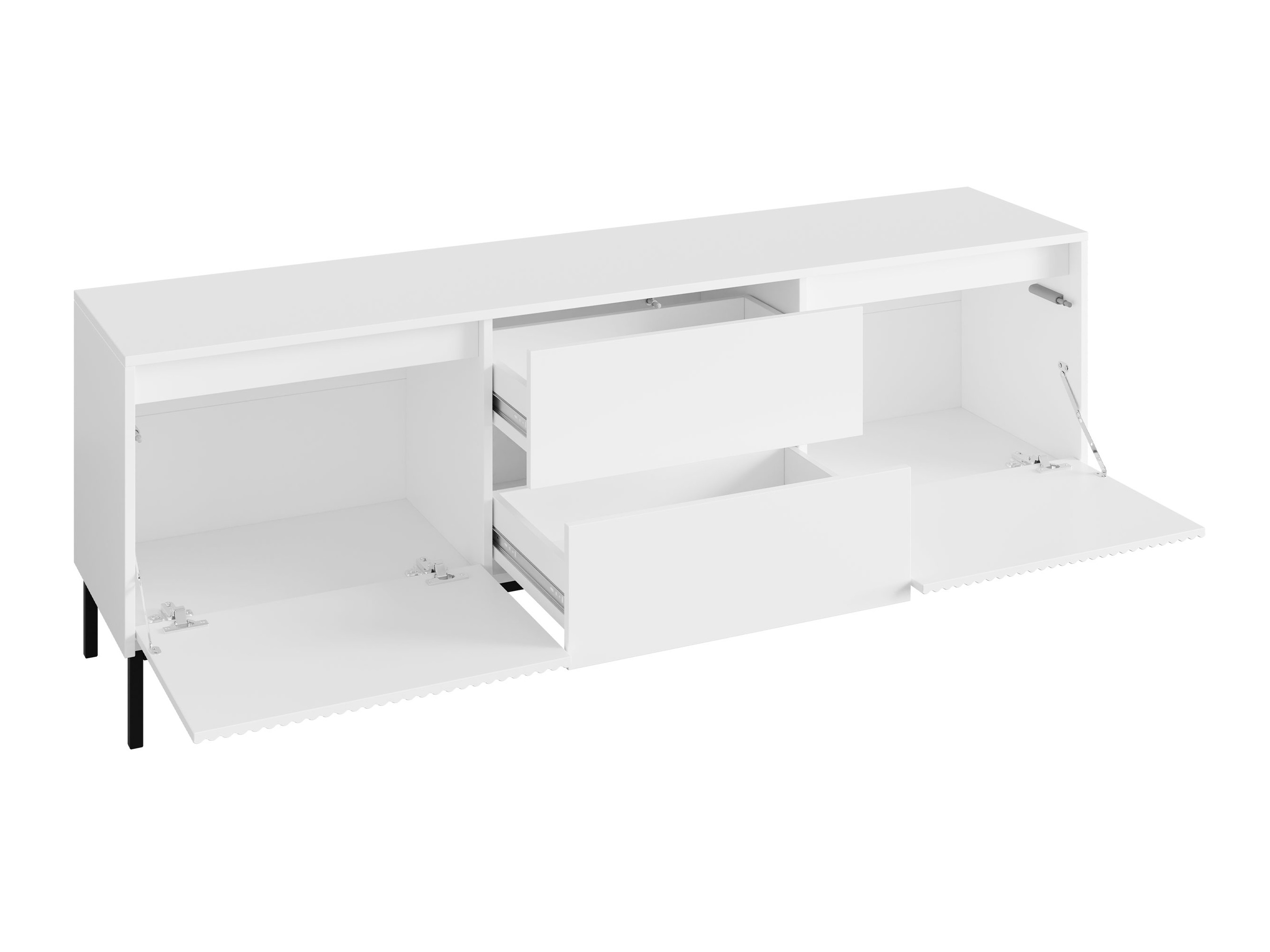 Parete attrezzata Comfivo Delruva V (Bianco)