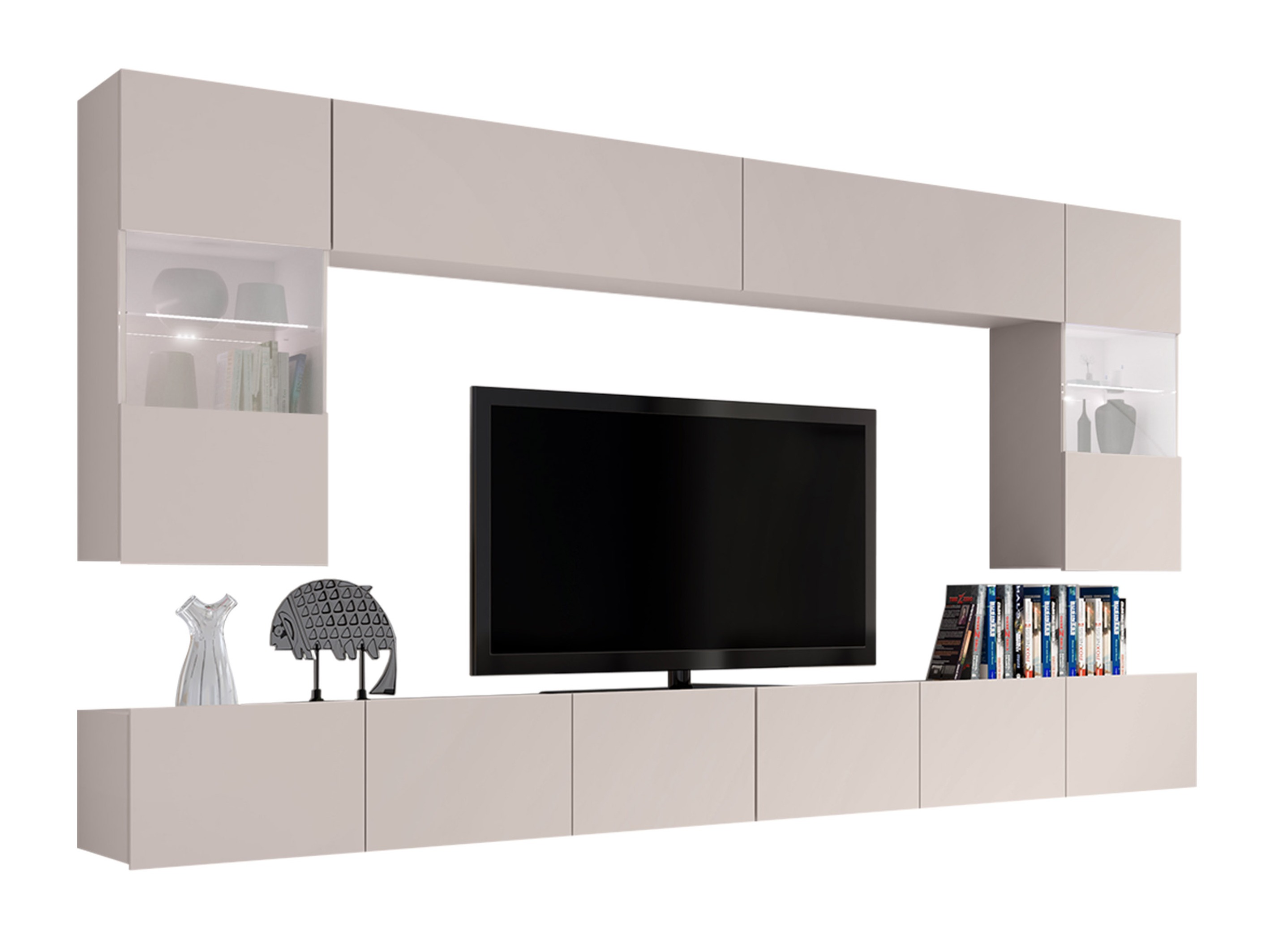 Parete attrezzata Remus I (Cachemire)