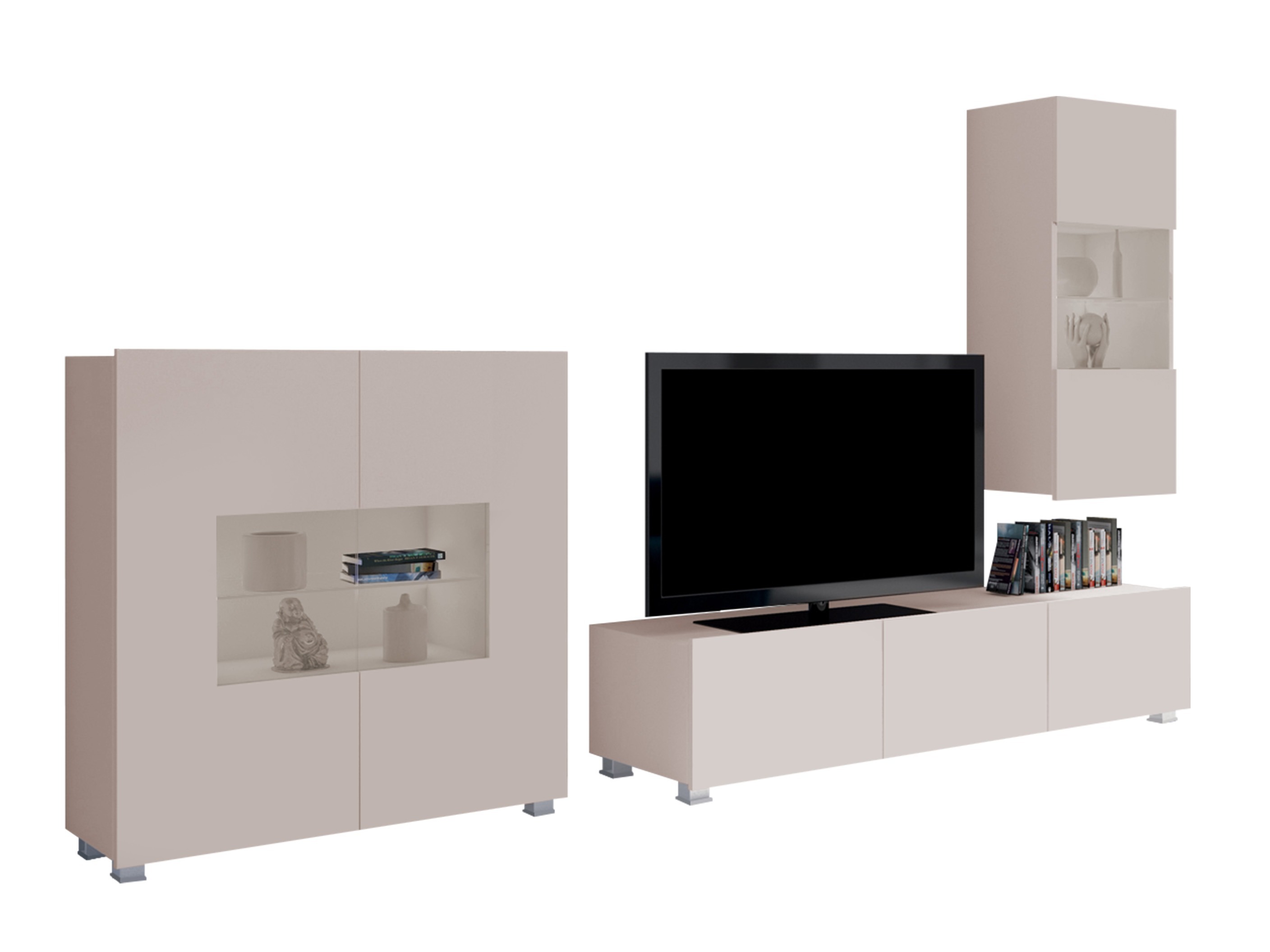 Parete attrezzata Tivdalu 111 (Cachemire)