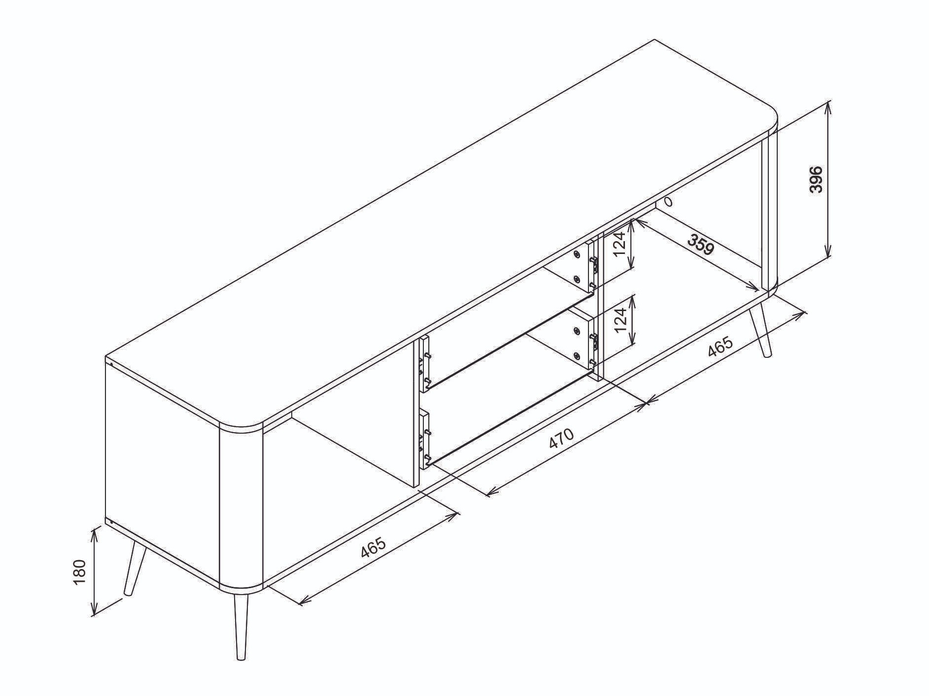 Parete attrezzata Levliva 113
