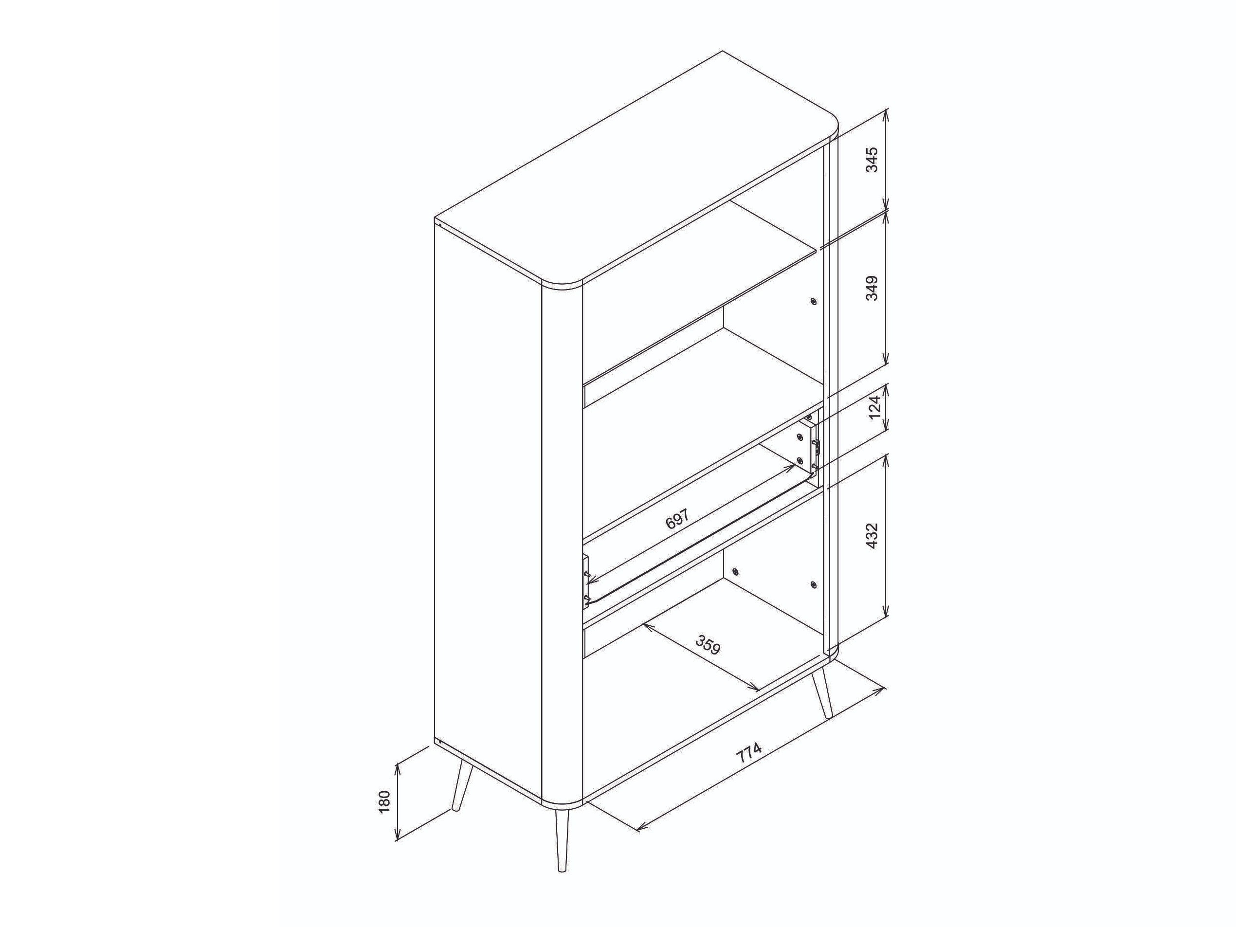 Parete attrezzata Levliva 114