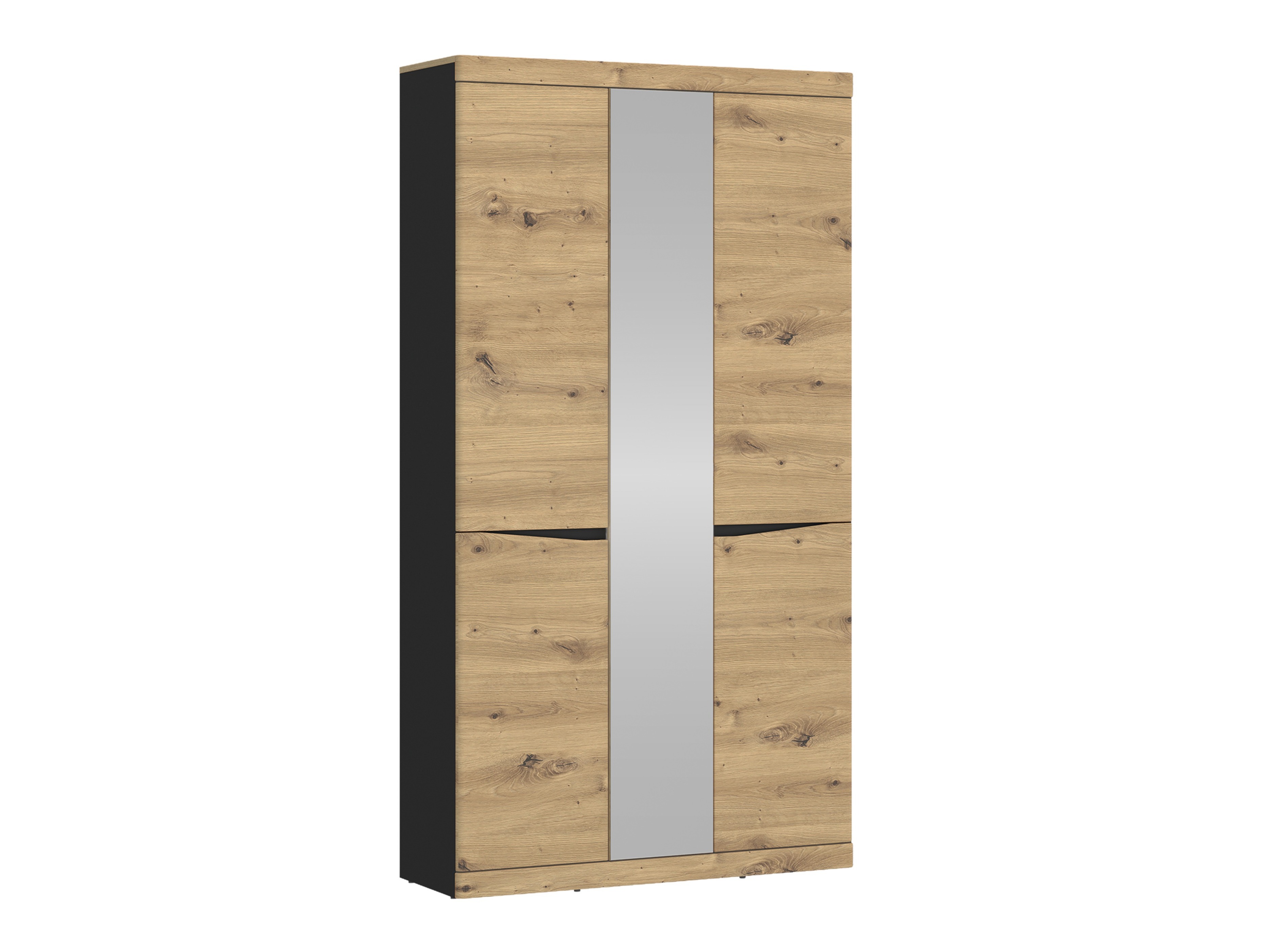 Armadio Venlori 139 (Antracite + Rovere Artisan)