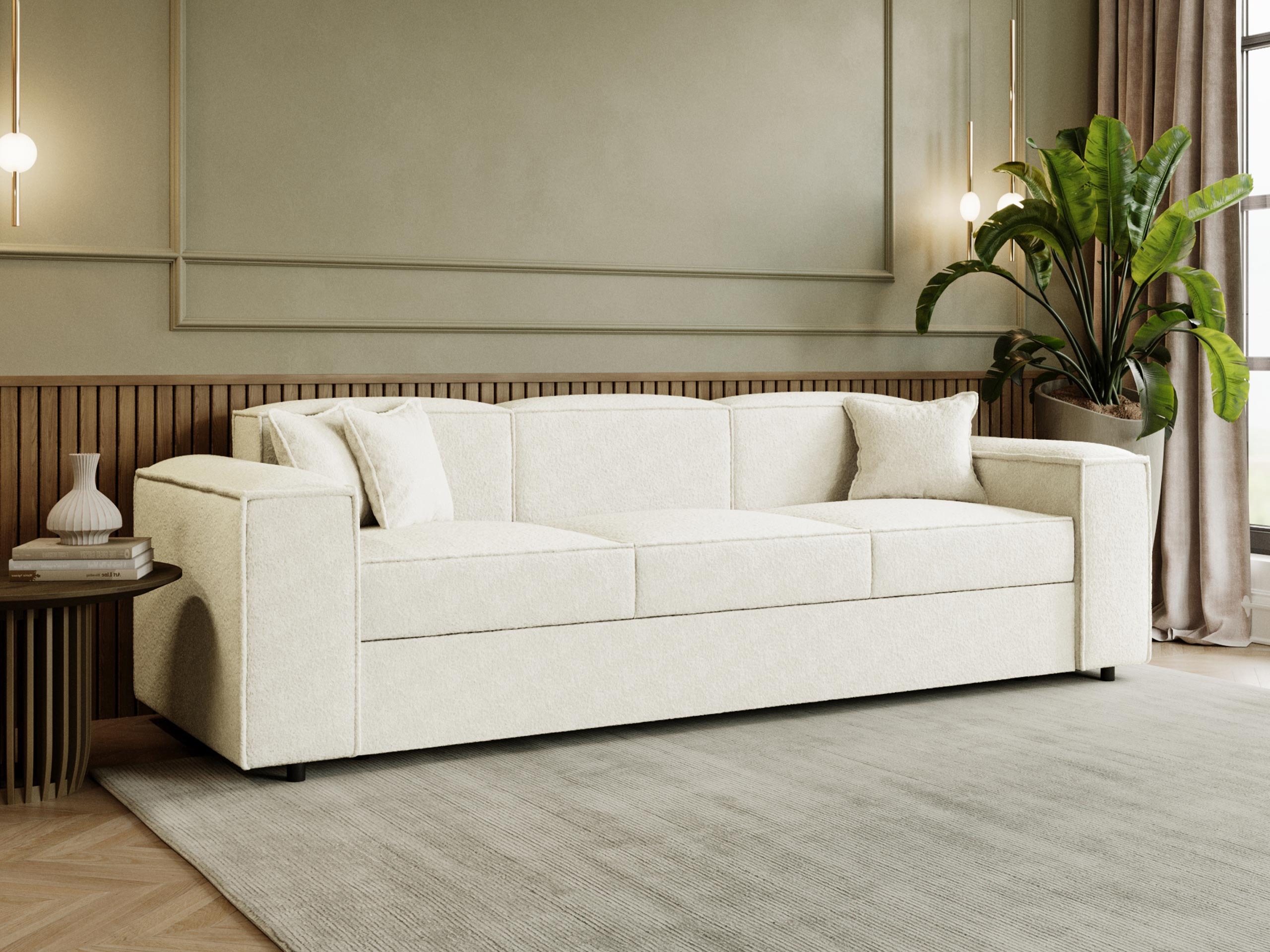 Divano letto Clovis 114 (Coral 15)