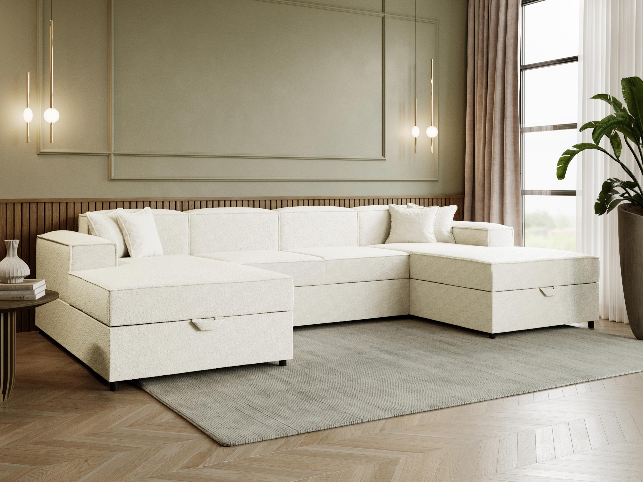 Divano angolare Clovis 115 (Coral 15)