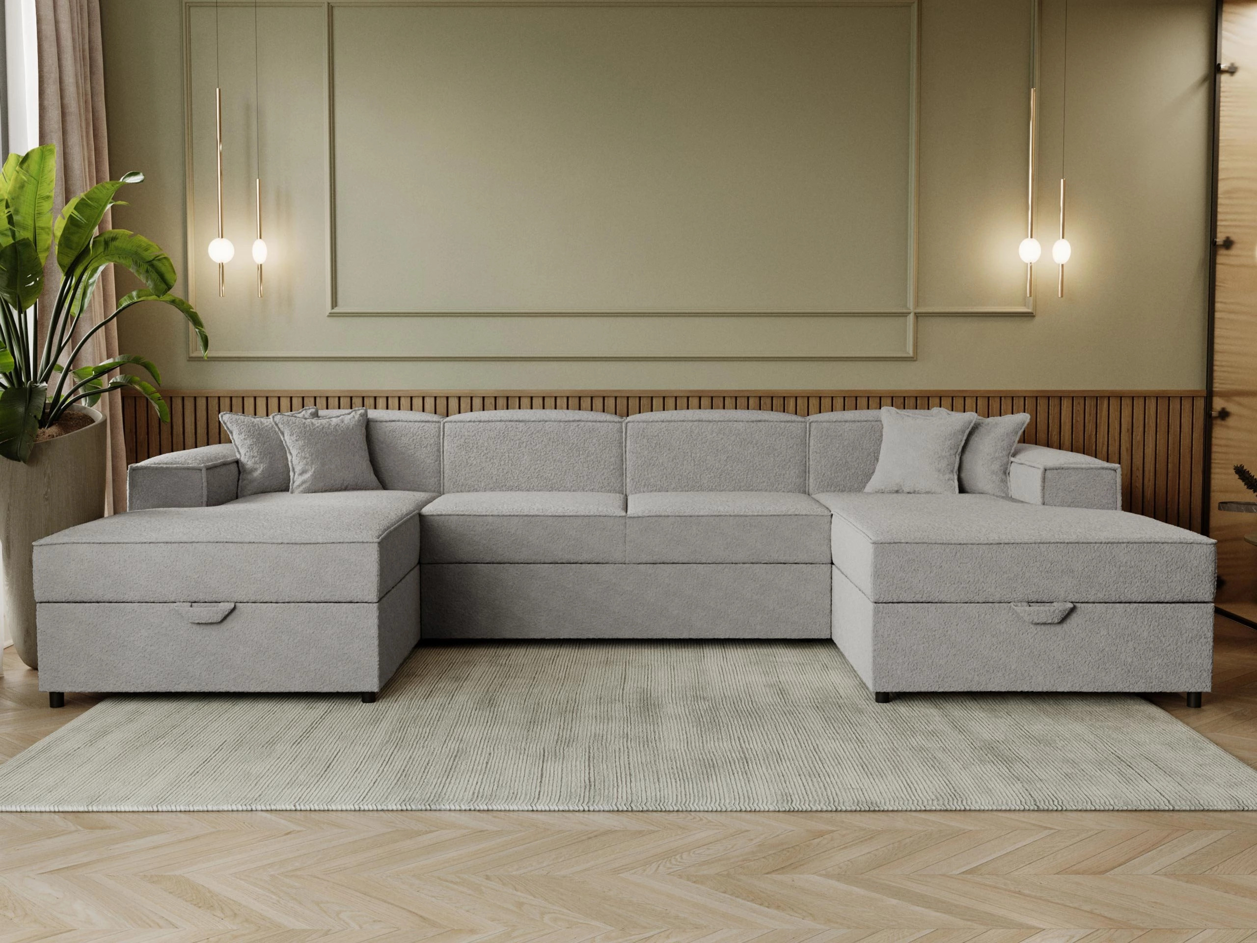 Divano angolare Clovis 115 (Coral 75)