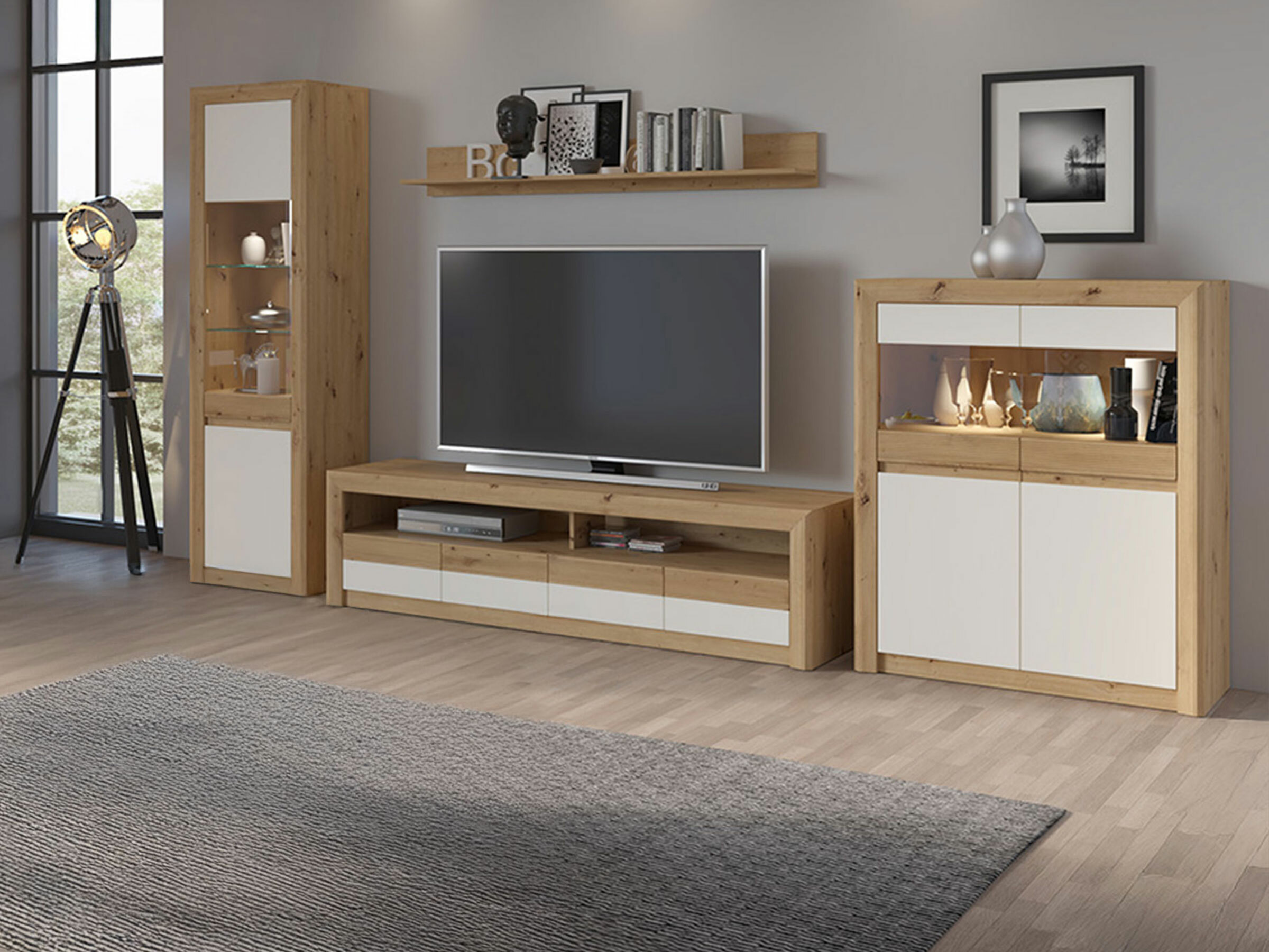 Parete attrezzata Venlire 118 (Con)