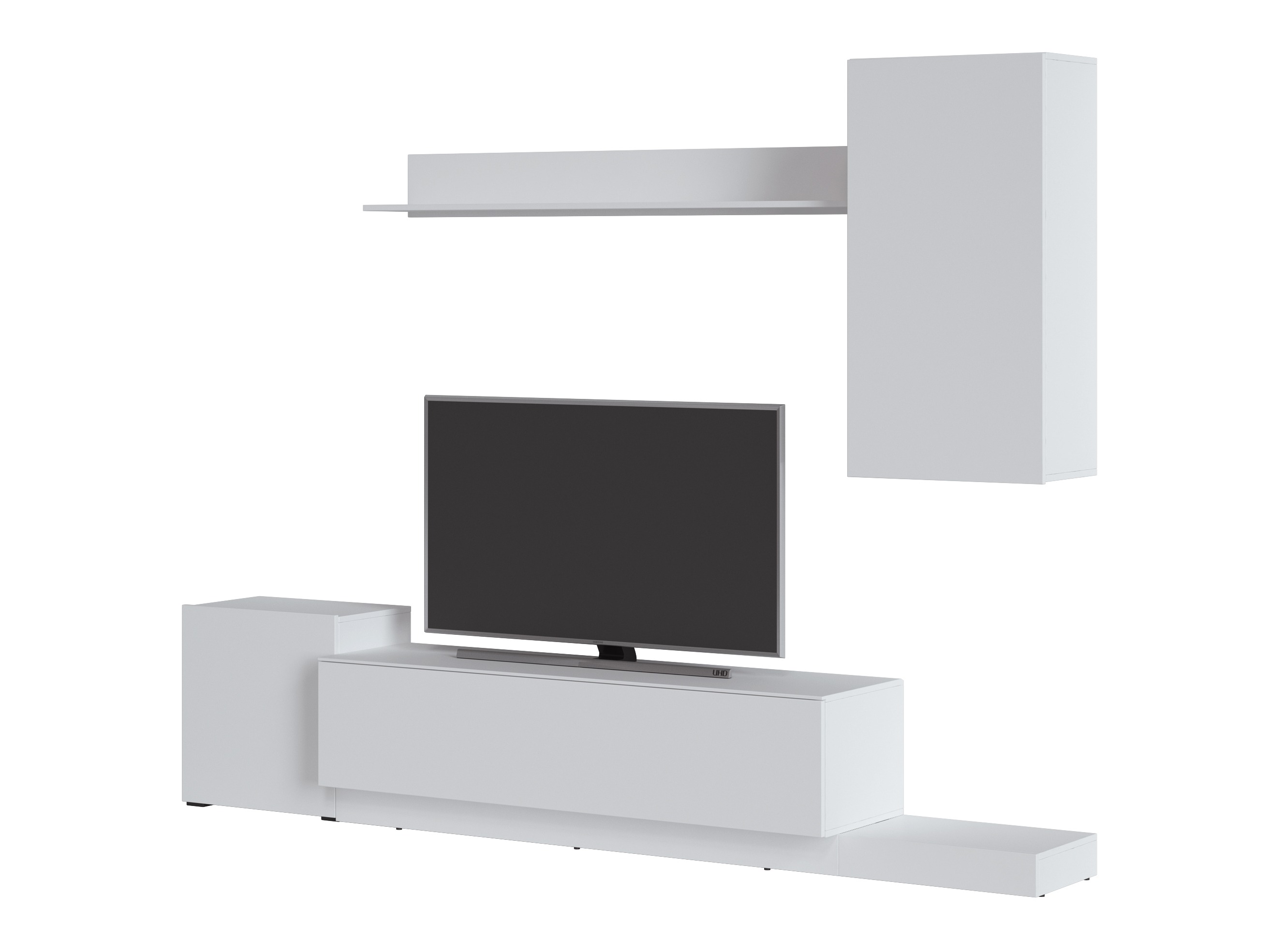 Parete attrezzata Ontario 158 (Bianco)