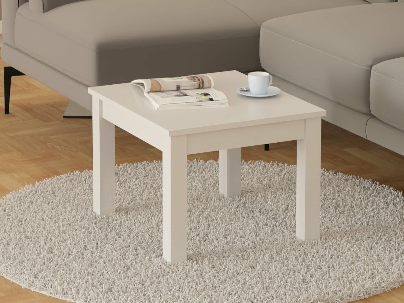 Tavolino da caffè Bristol 225 (Bianco)