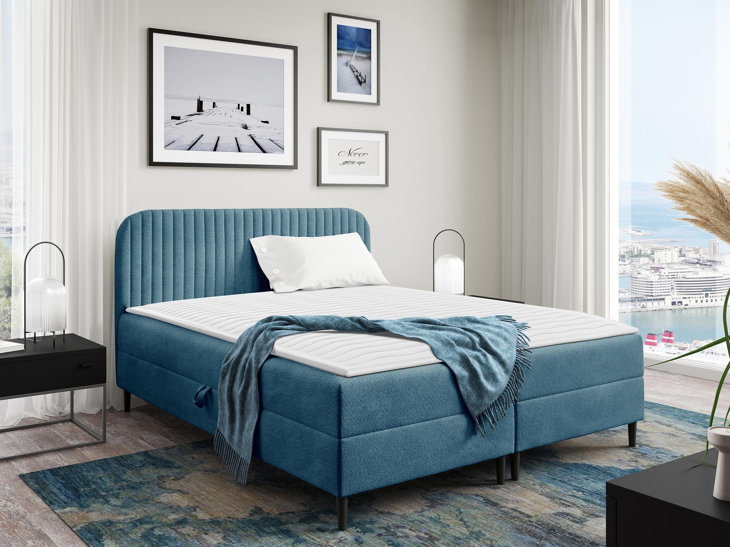 Letto continentale Rivus (Coral 10)