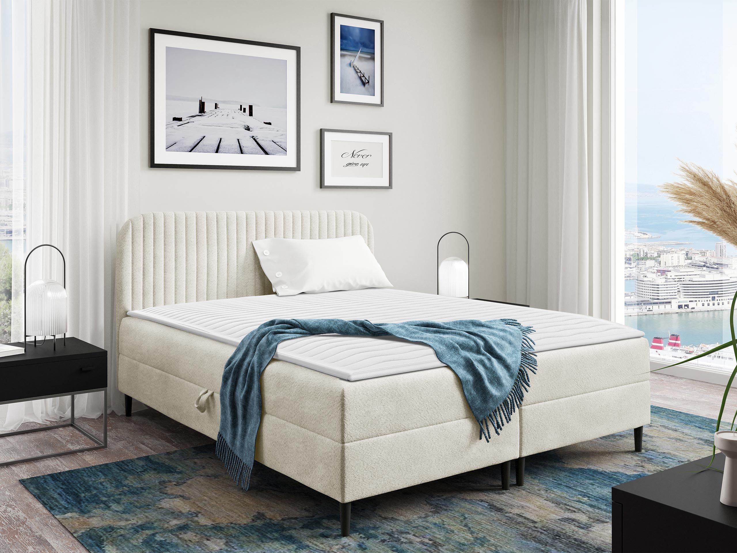 Letto continentale Rivus (Coral 15)