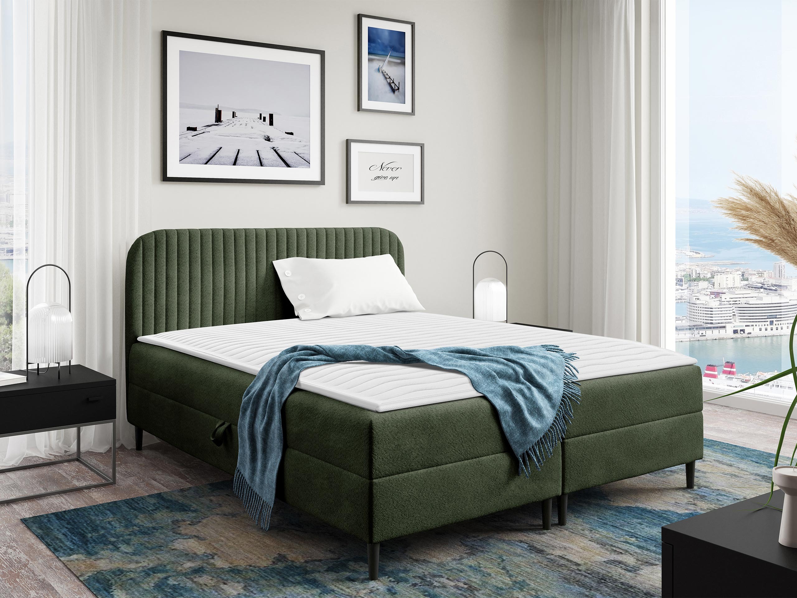 Letto continentale Rivus (Coral 20)