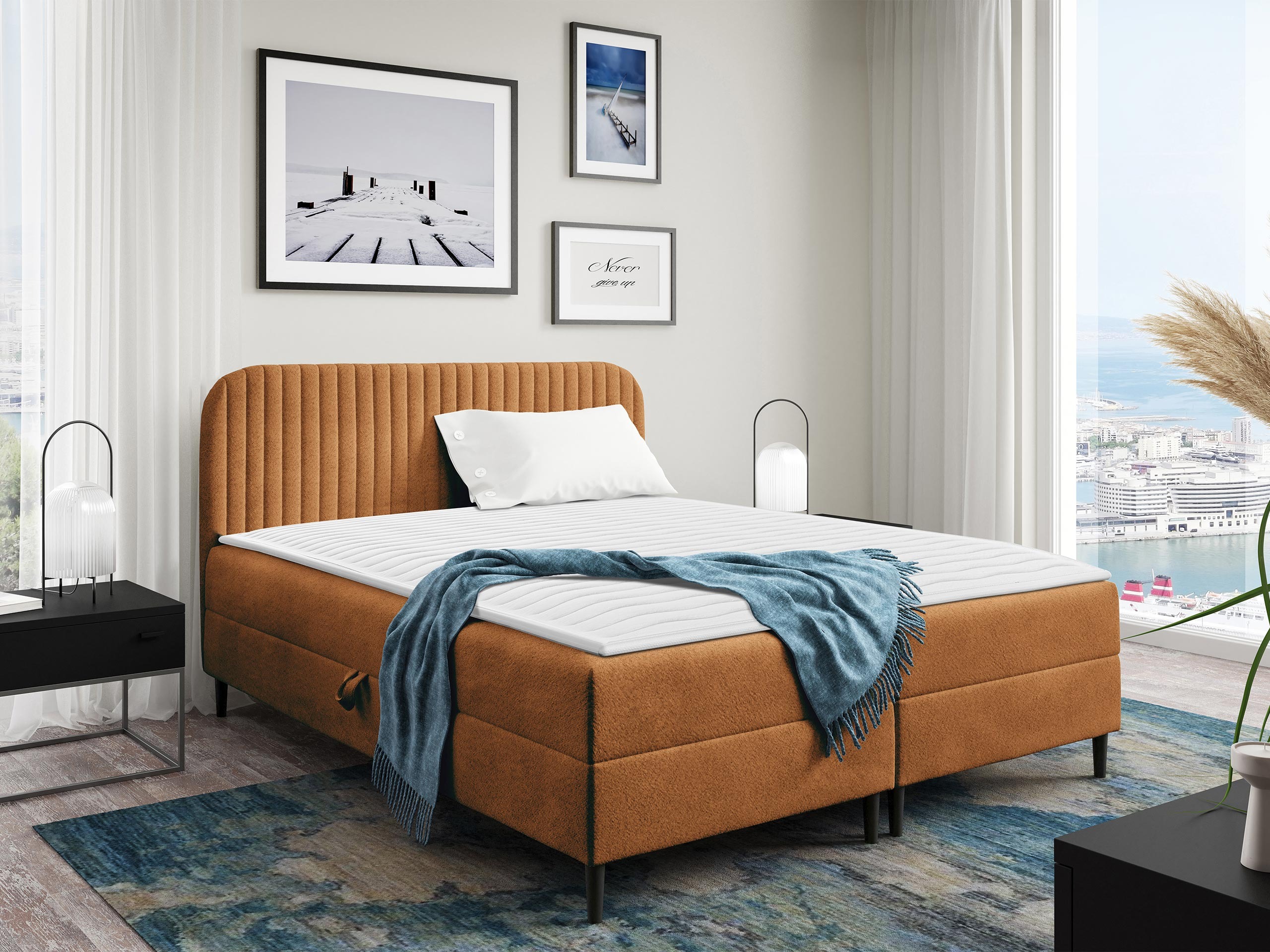 Letto continentale Rivus (Coral 35)