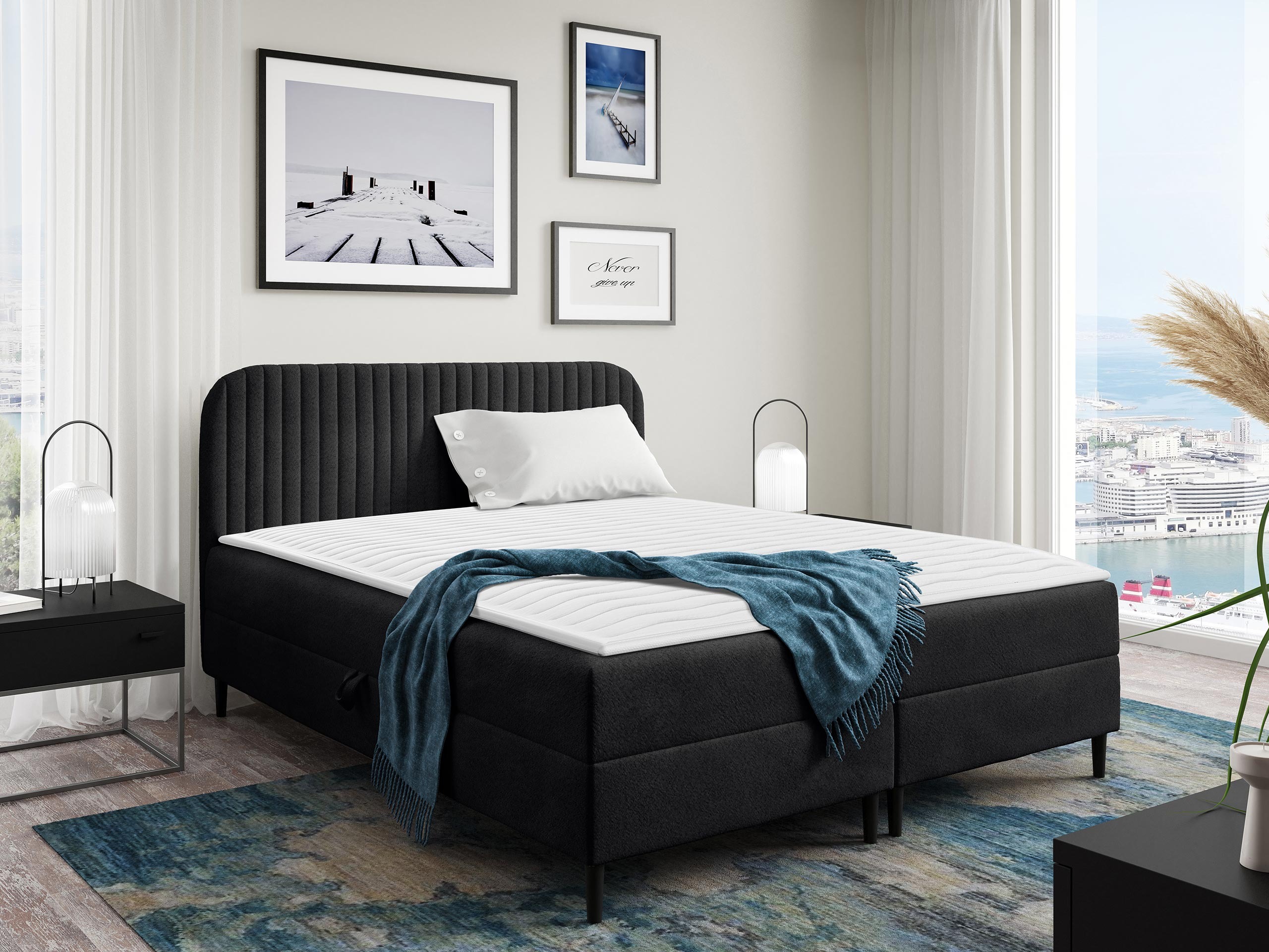 Letto continentale Rivus (Coral 60)