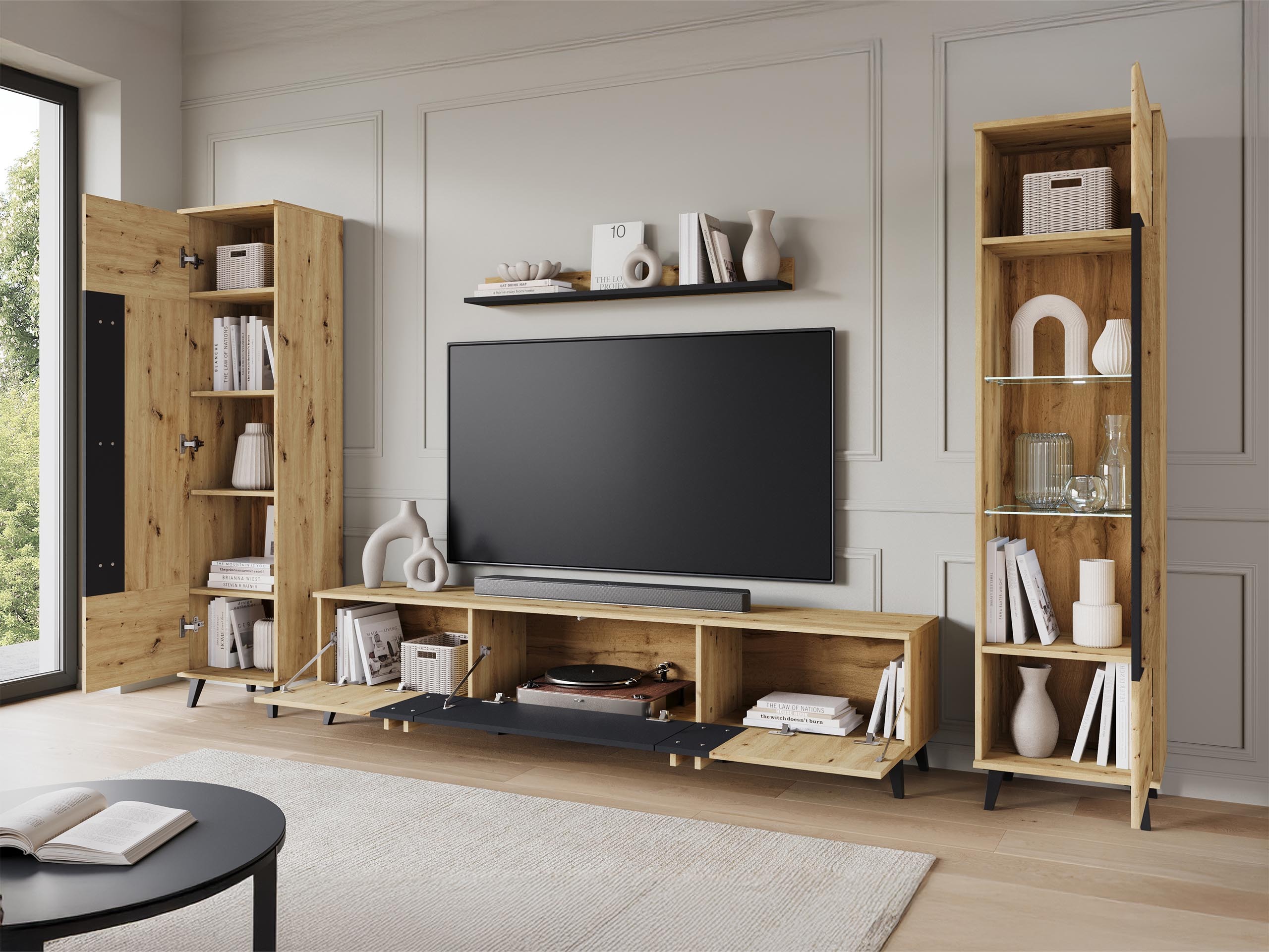 Parete attrezzata Facetor IV (Congo)