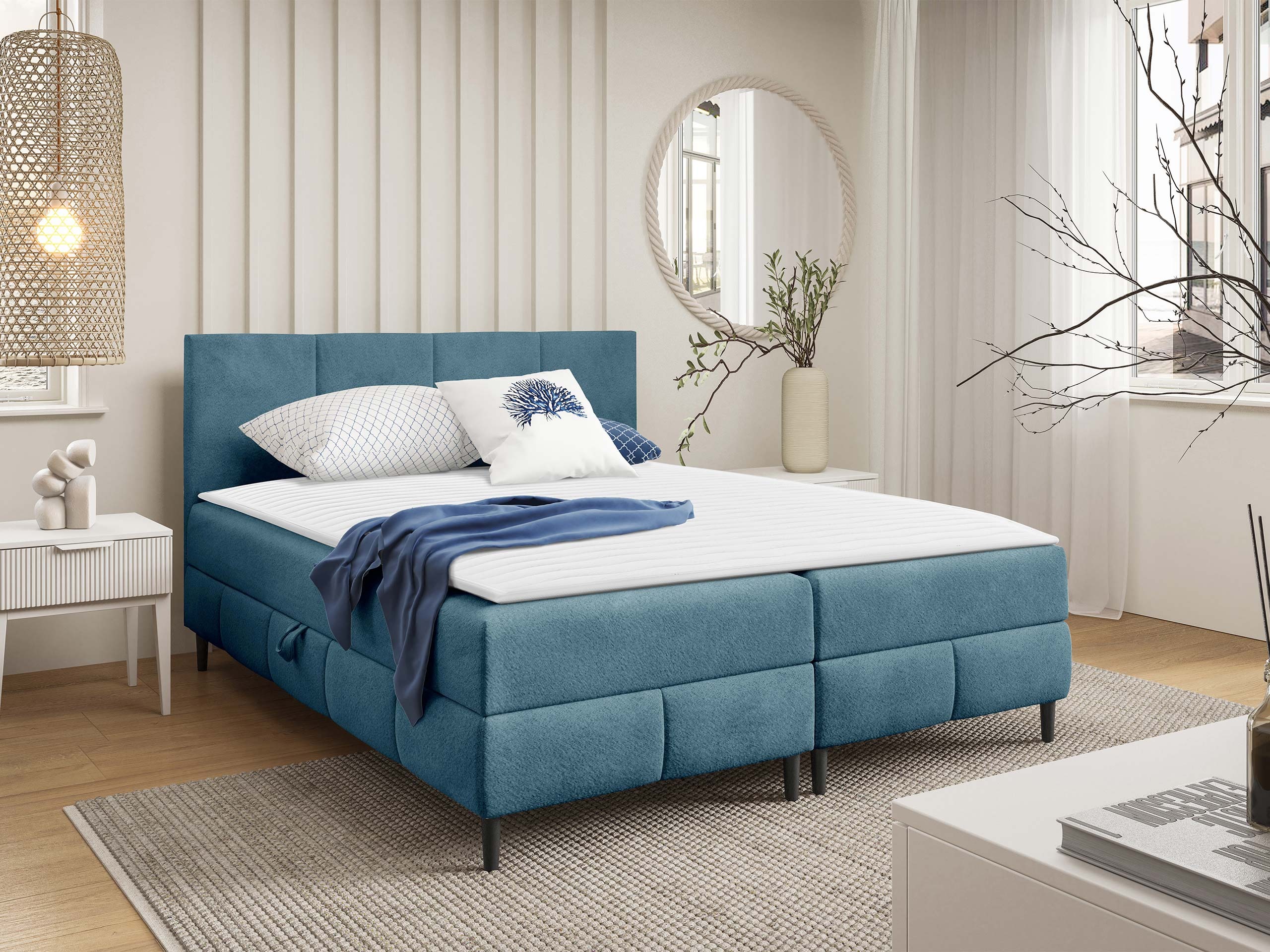 Letto continentale Rivus I (Coral 10)
