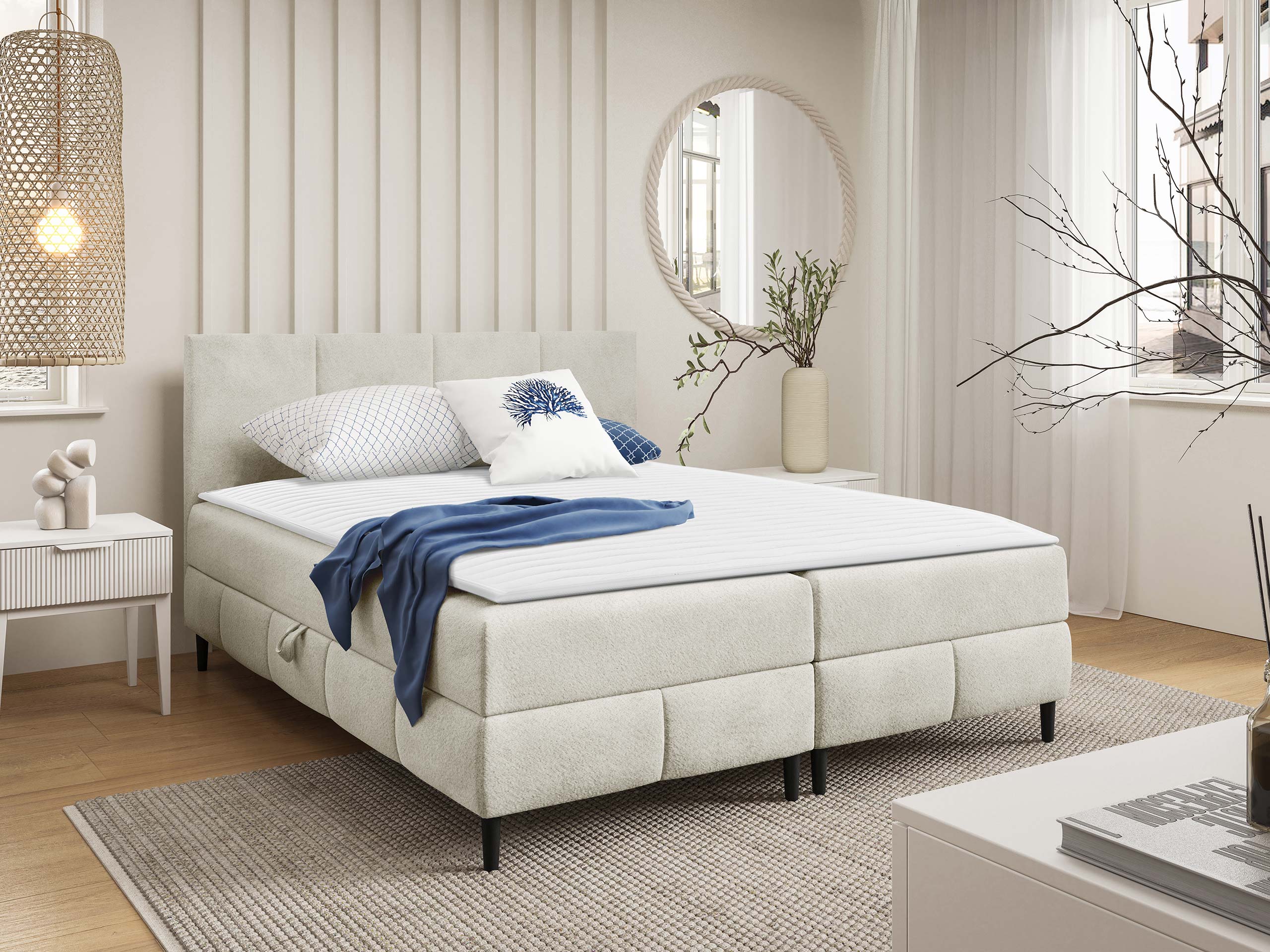 Letto continentale Rivus I (Coral 15)