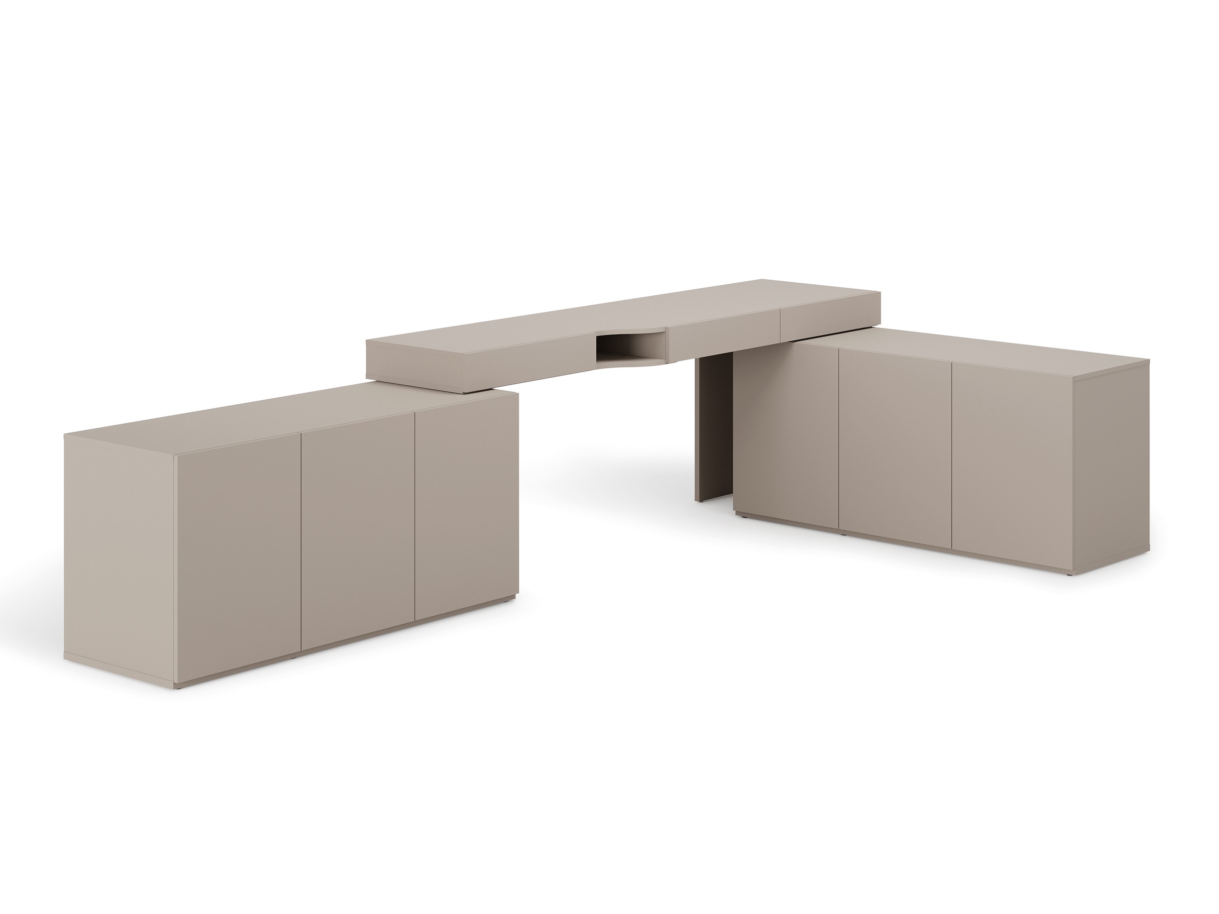 Scrivanie angolare Evareve 115 (Destra)