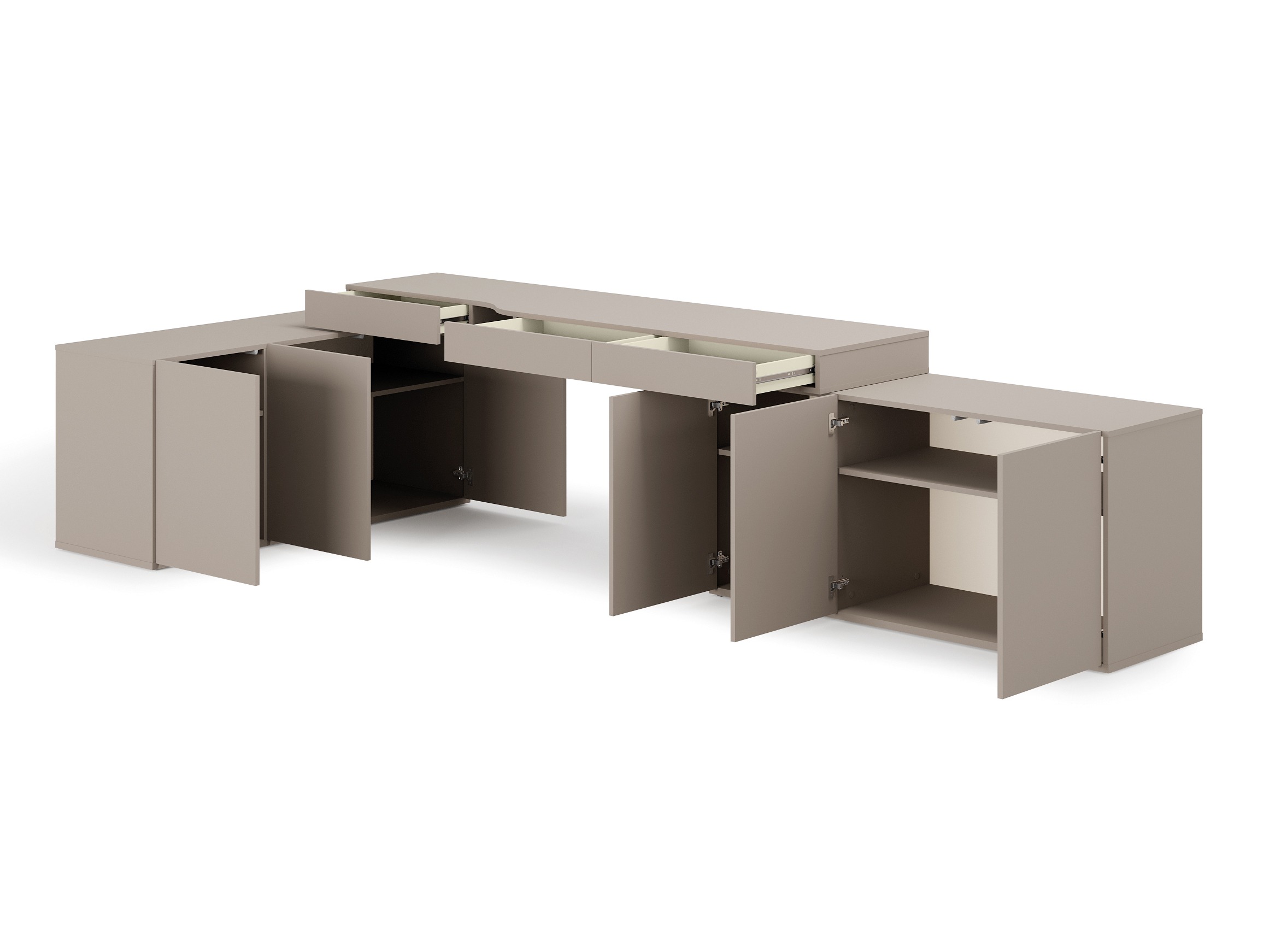 Scrivanie angolare Evareve 115 (Destra)