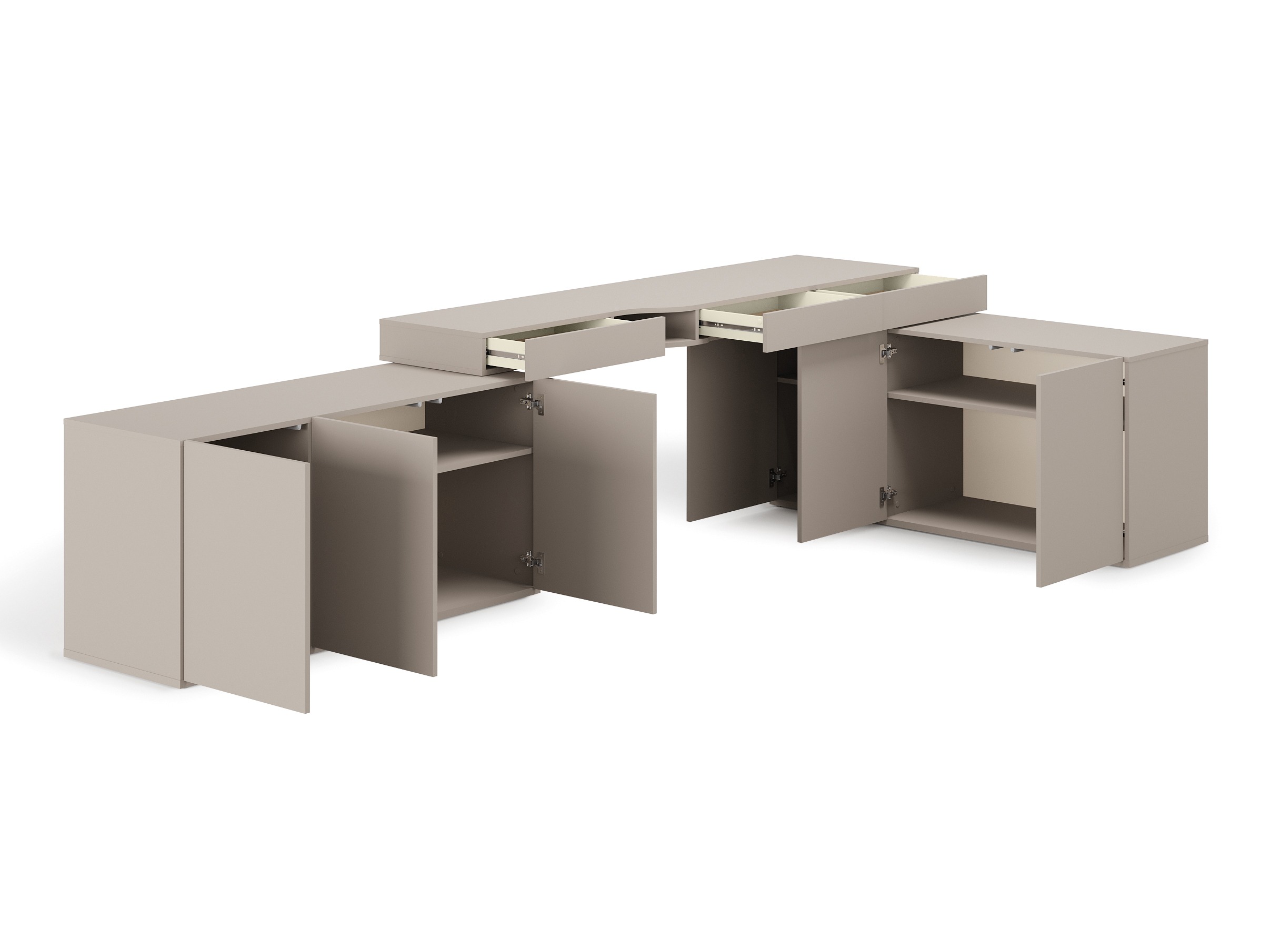 Scrivanie angolare Evareve 115 (Destra)