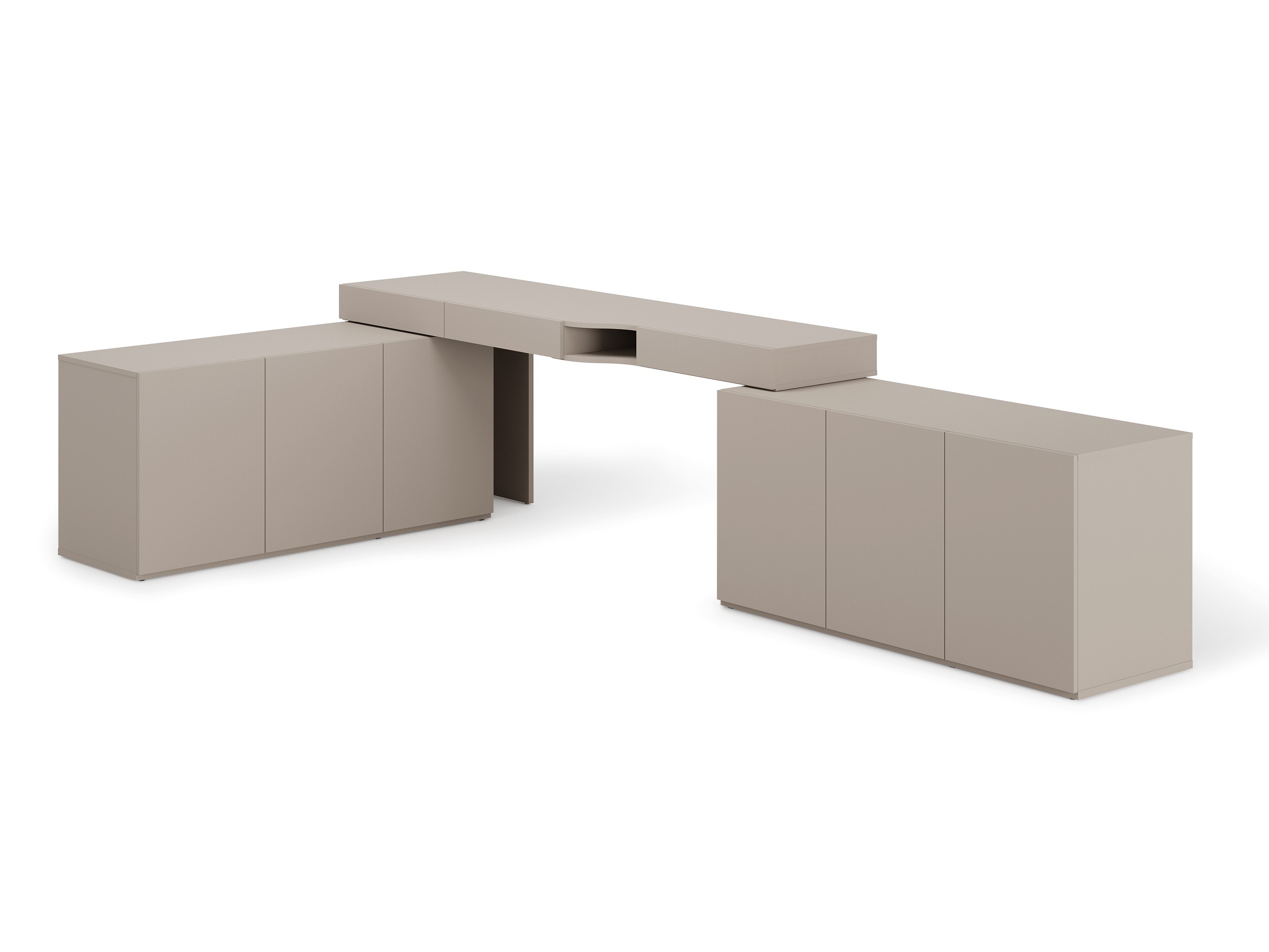 Scrivanie angolare Evareve 115 (Sinistra)