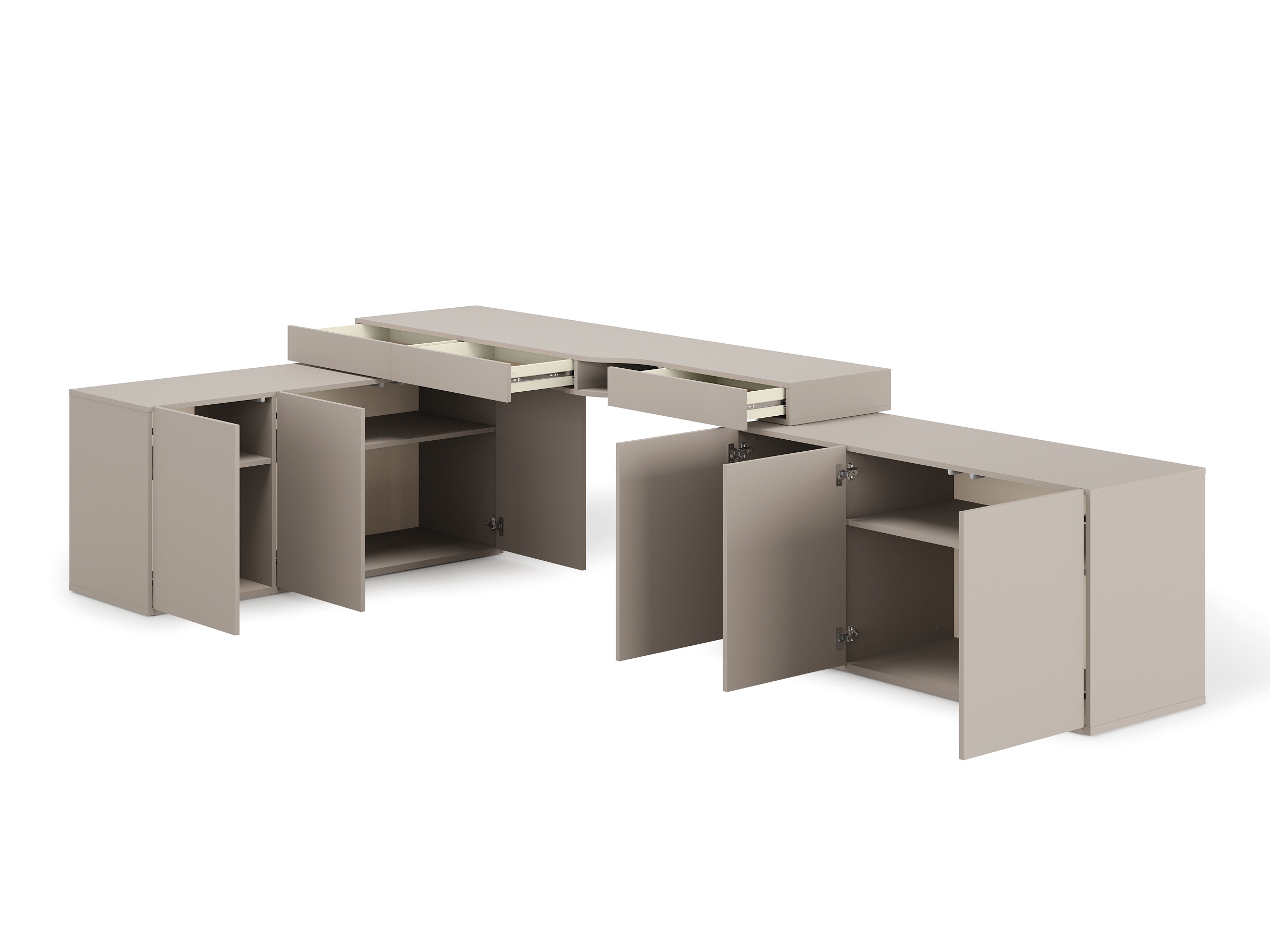 Scrivanie angolare Evareve 115 (Sinistra)