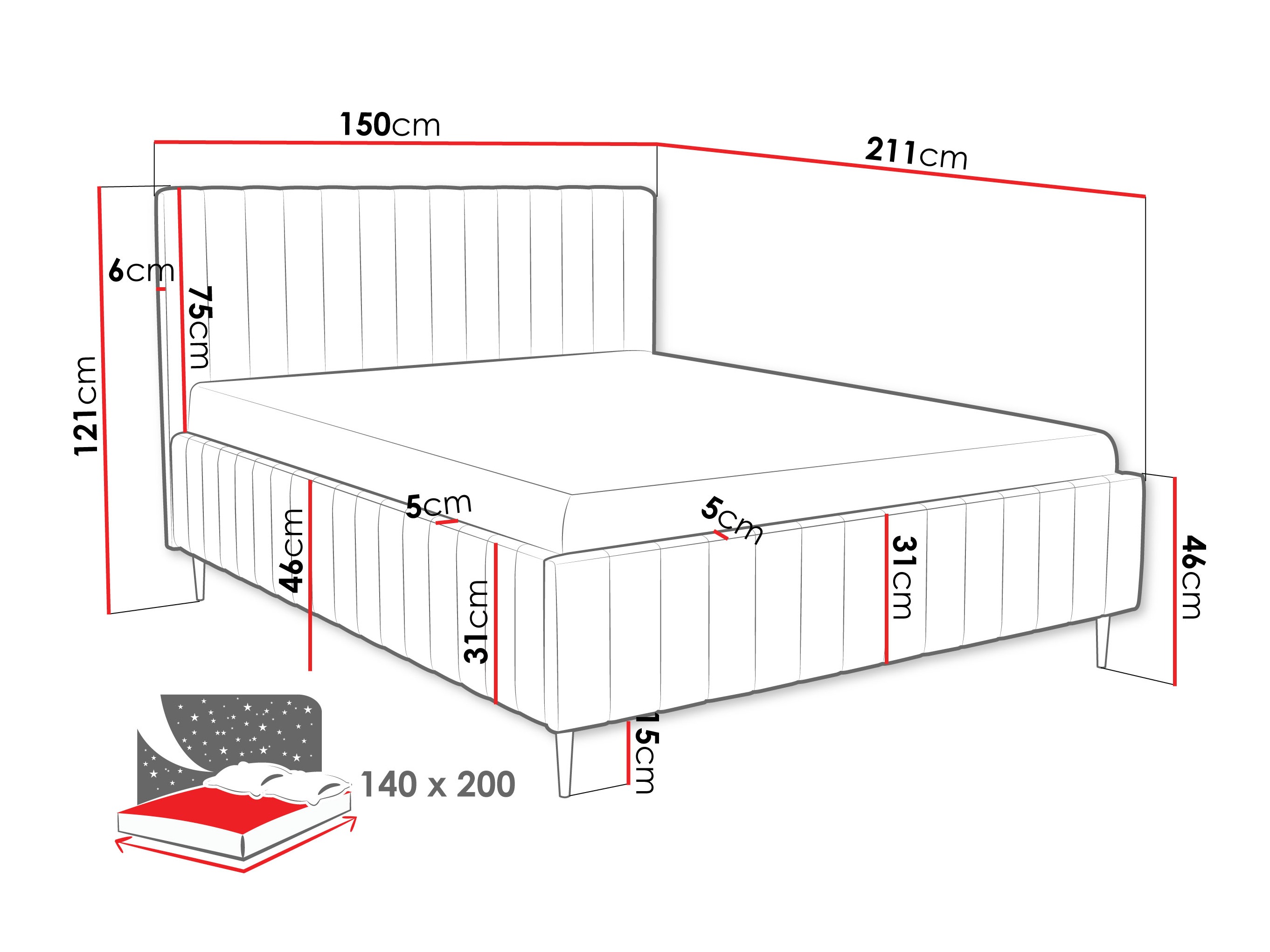 Letto Iris I (Fresh 11)