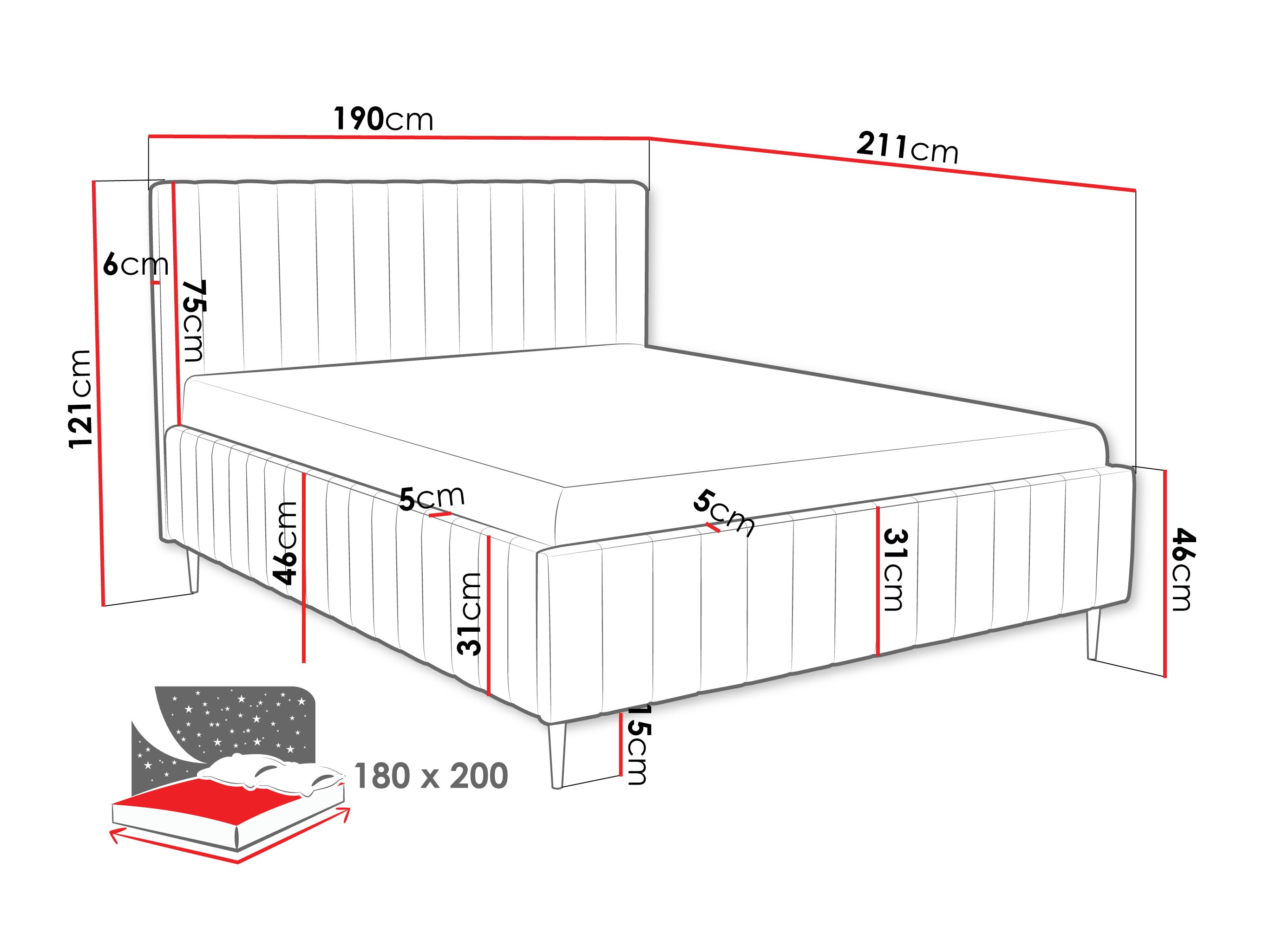 Letto Iris I (Fresh 11)