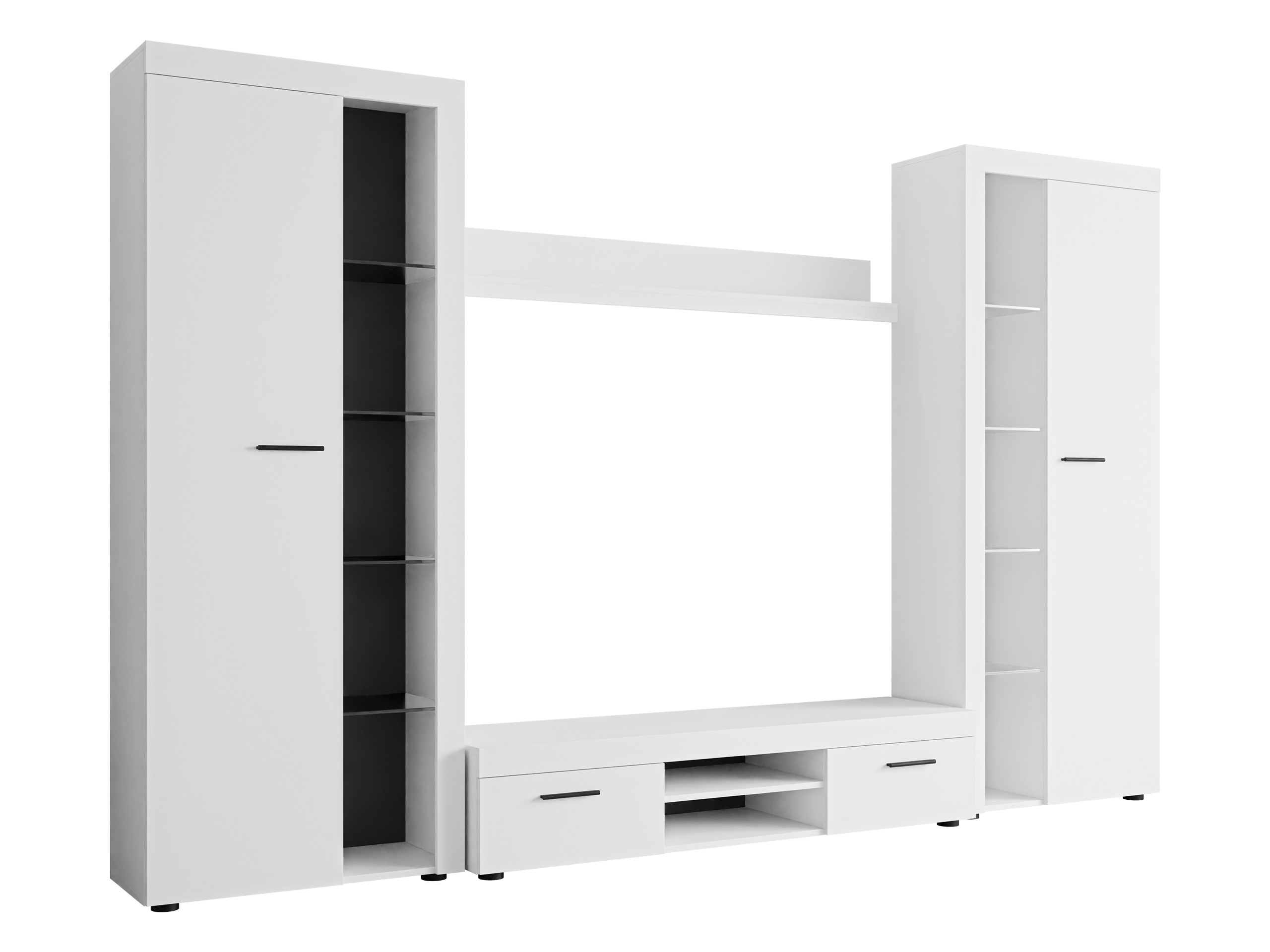 Parete attrezzata Tucson 107 (Bianco)