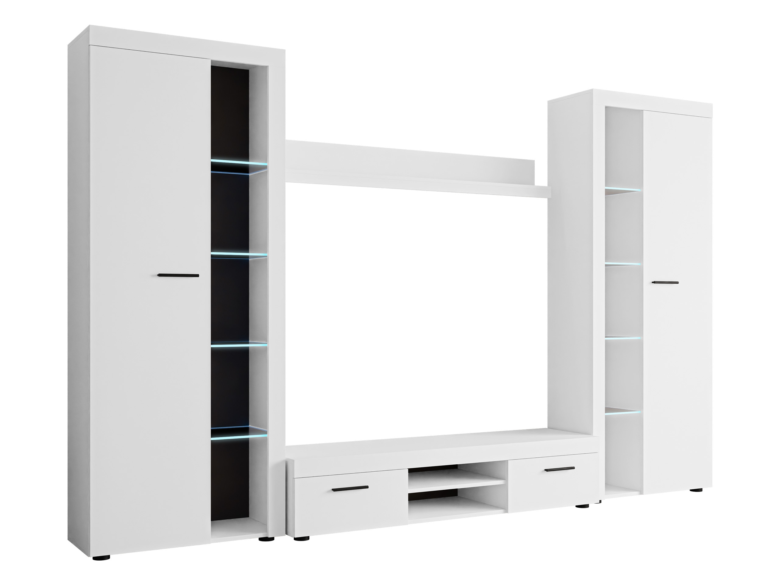 Parete attrezzata Univio II (Bianco)