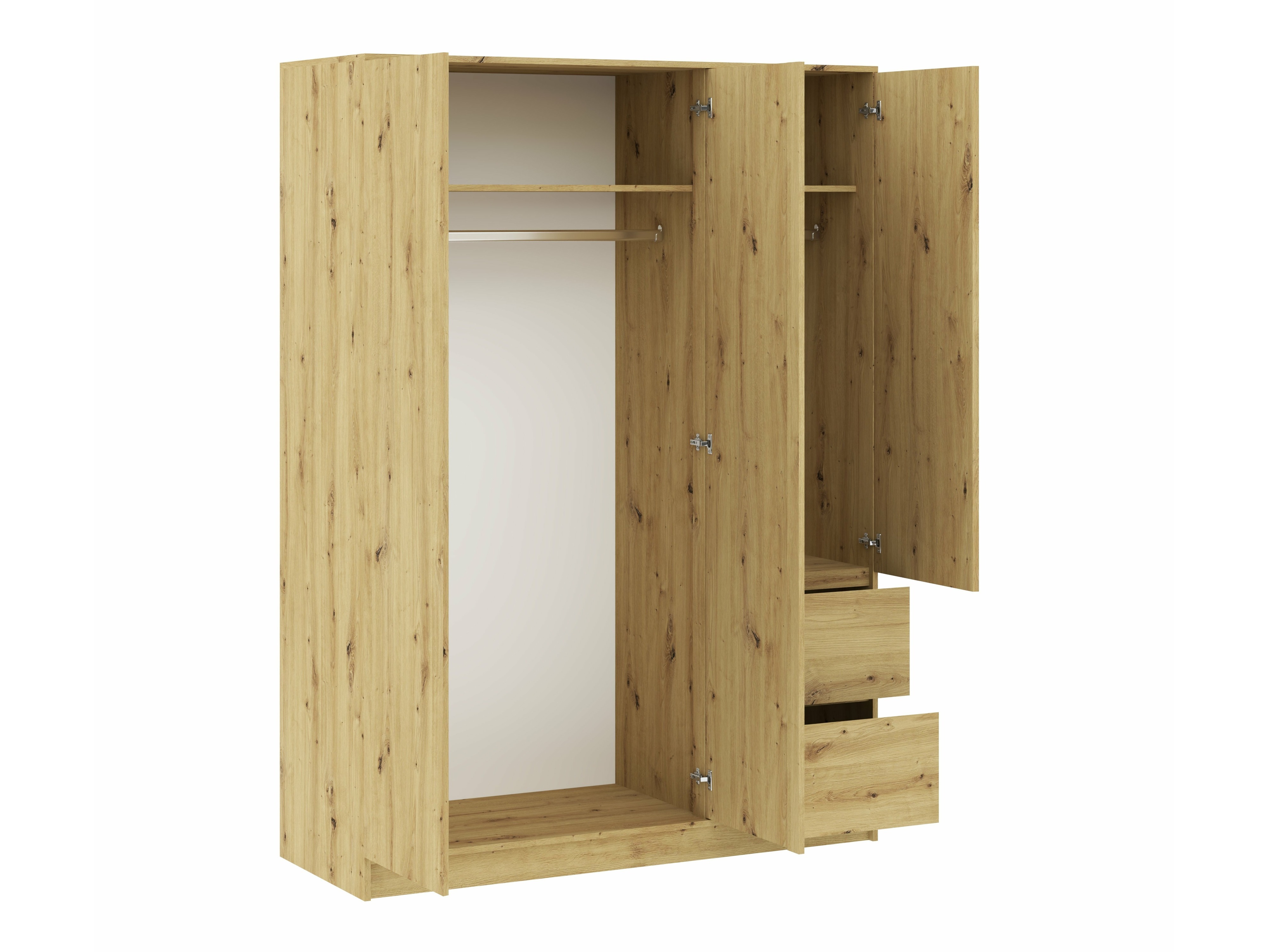 Armadio Mervese 103 (Rovere Artisan)