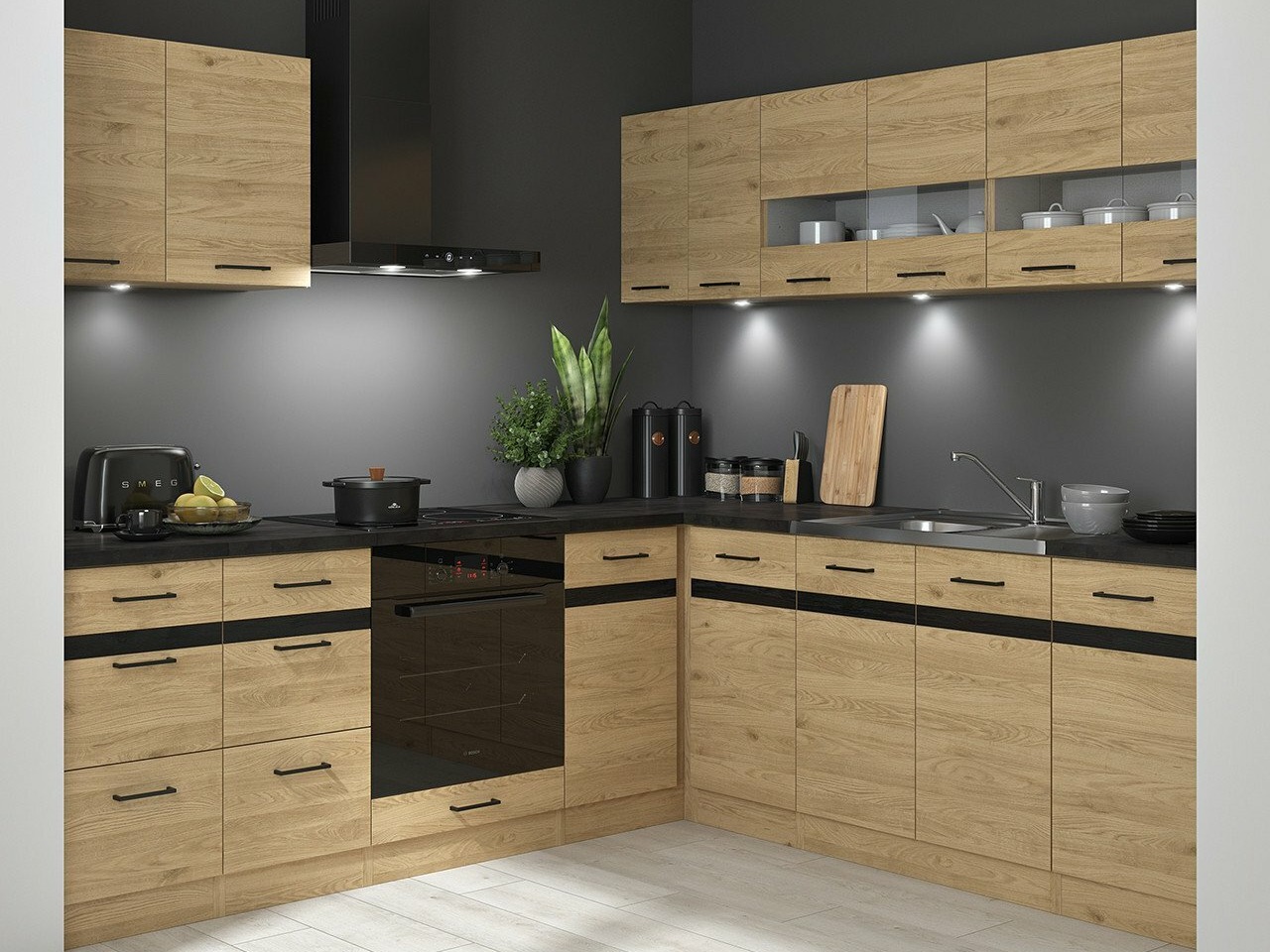 Set da cucina modulare Berna 123
