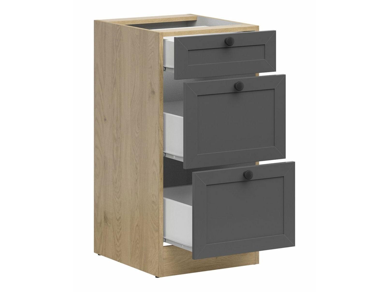 Set da cucina modulare Classic Grey Oak 120