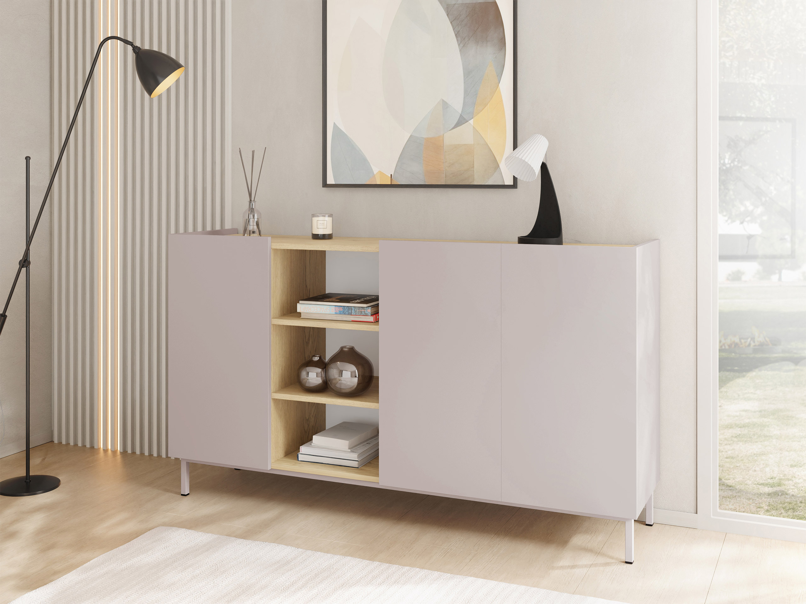 Madia Veldome 100 (Cachemire + Rovere cremona)
