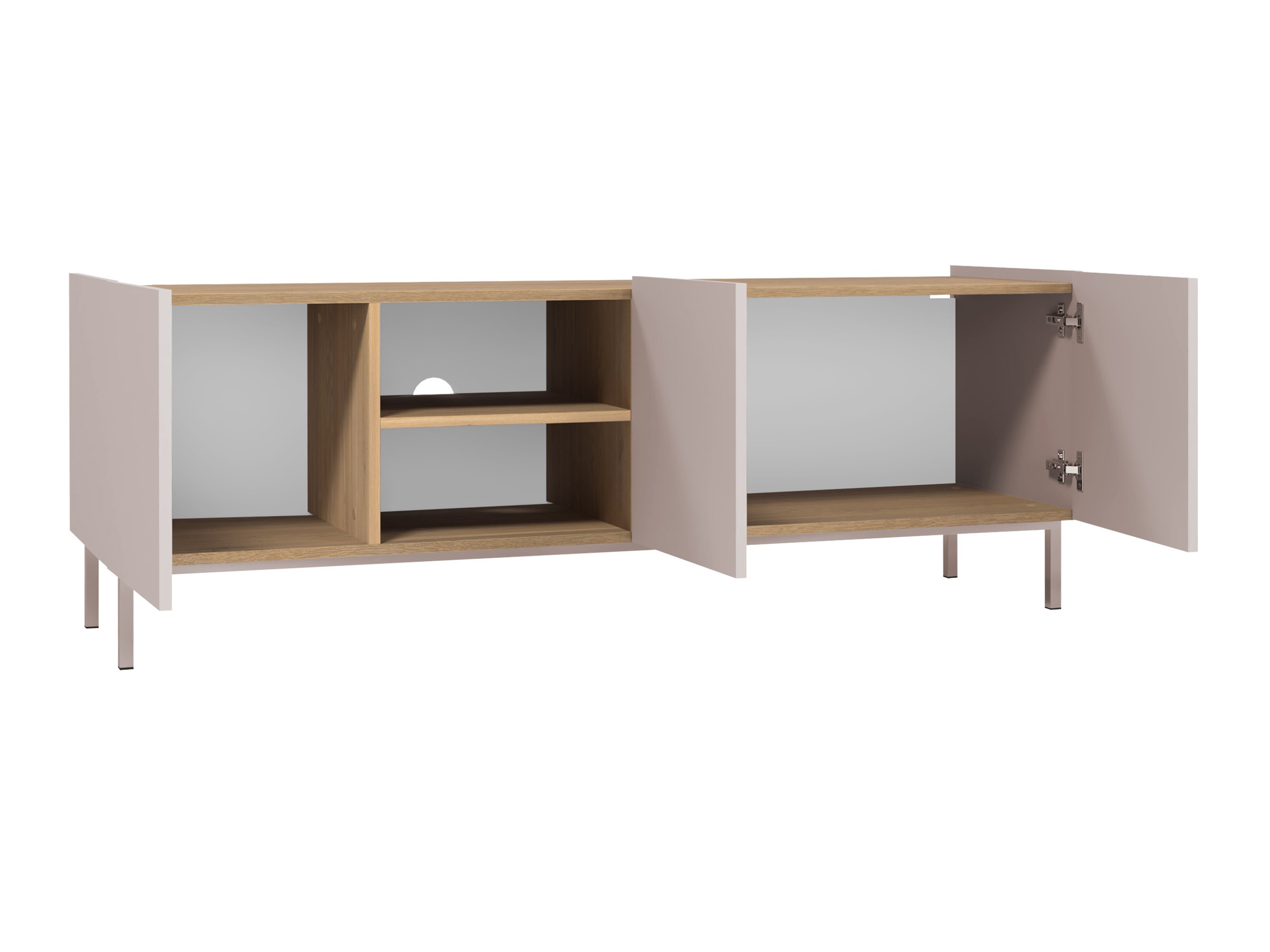 Parete attrezzata Veldome 103 (Cachemire + Quercia)