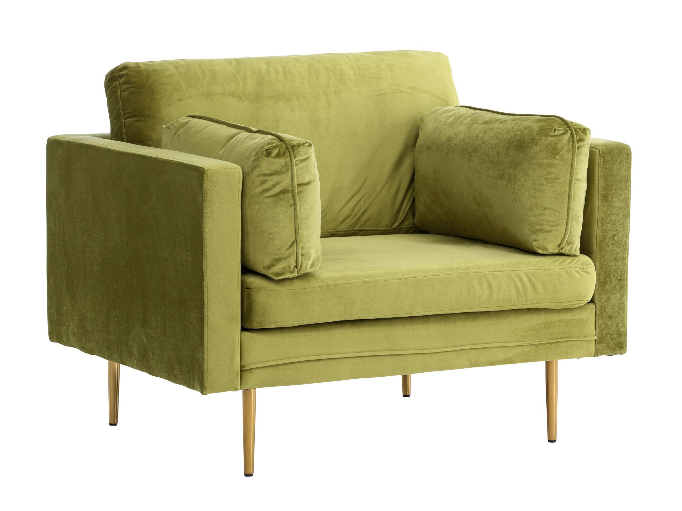Poltrona Dallas 100 (Verde + Marrone)