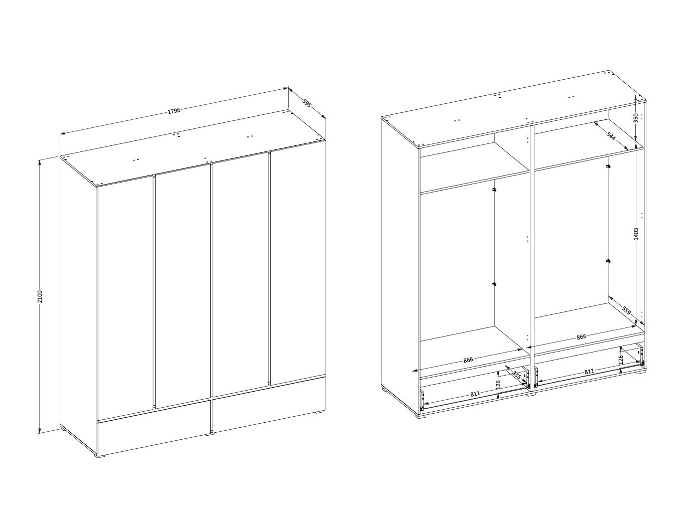 Armadio Alfere 119 (Verde)