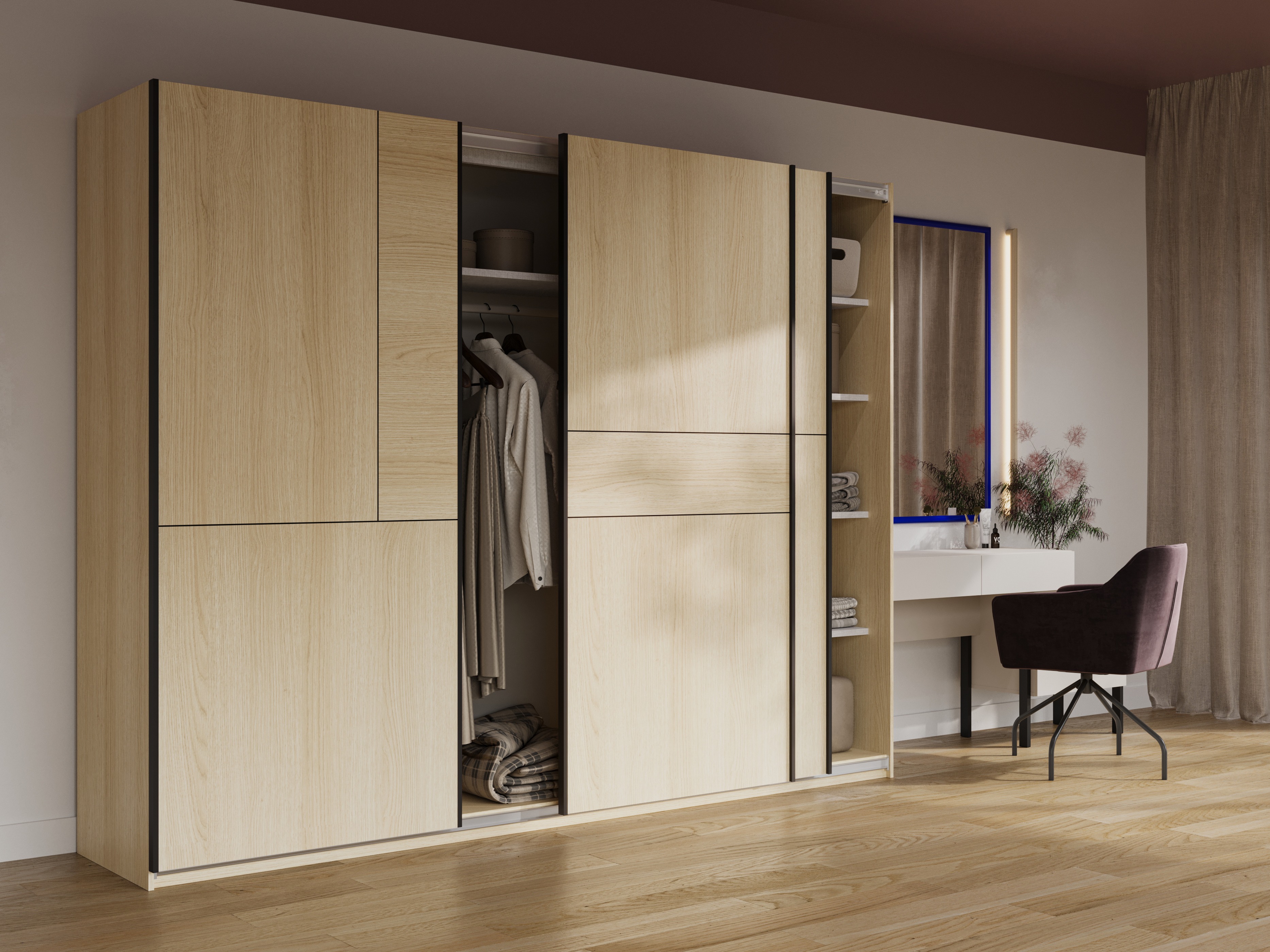 Armadio Austin 370 (Quercia)