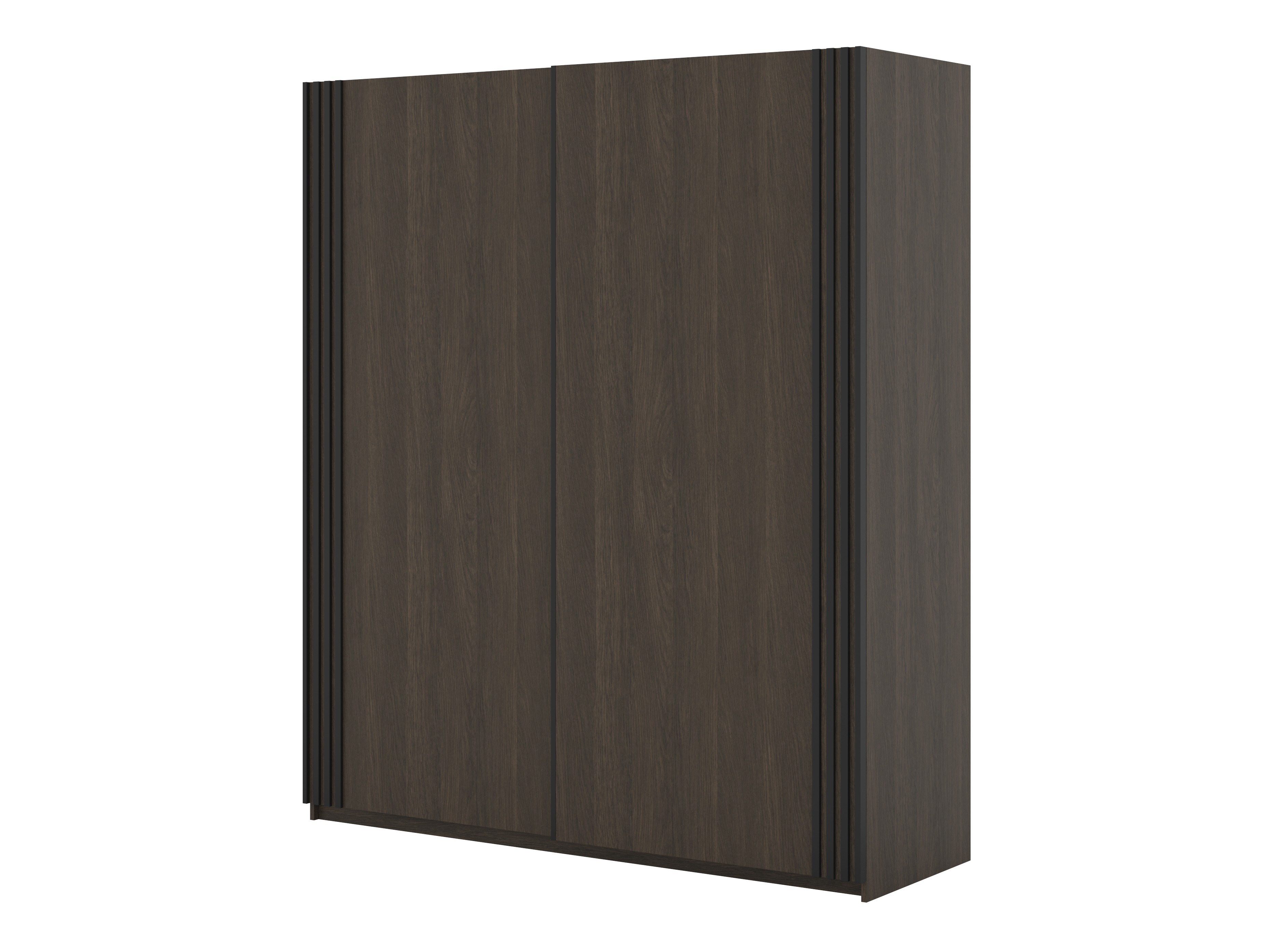 Armadio Austin 372 (Rovere moro + Nero)